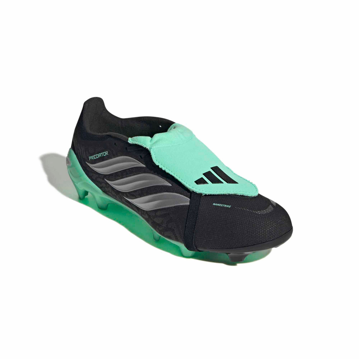 Adidas Predator League Fold-Over Tongue Firm Ground Football Boots Black Mint