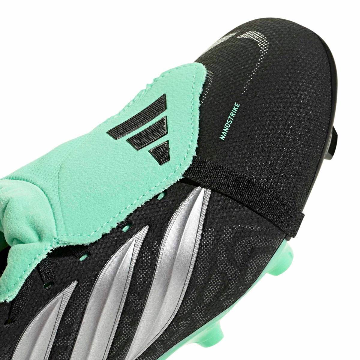 Adidas Predator League Fold-Over Tongue Firm Ground Football Boots Black Mint