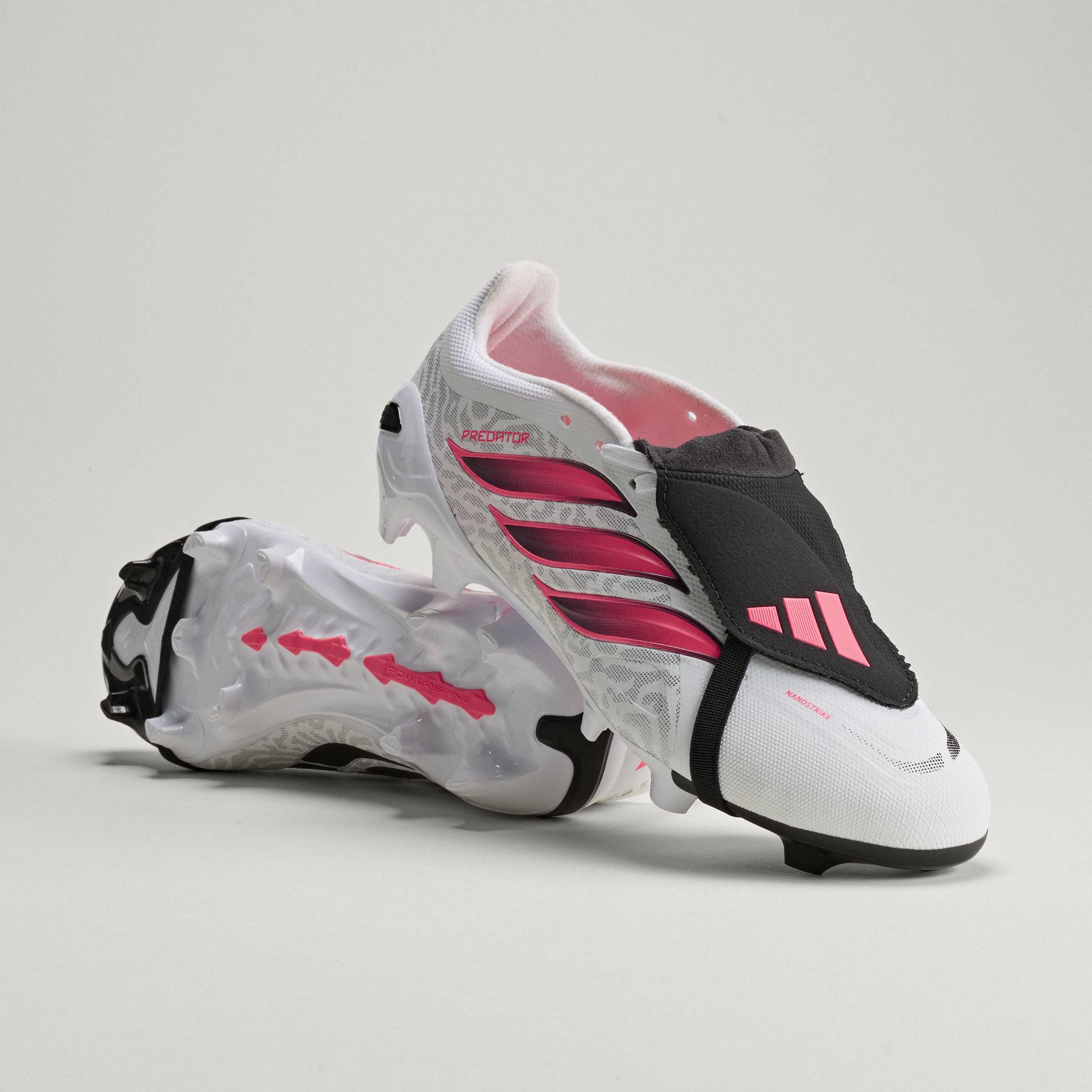 Adidas Predator League Fold-Over Tongue Firm Ground Football Boots White