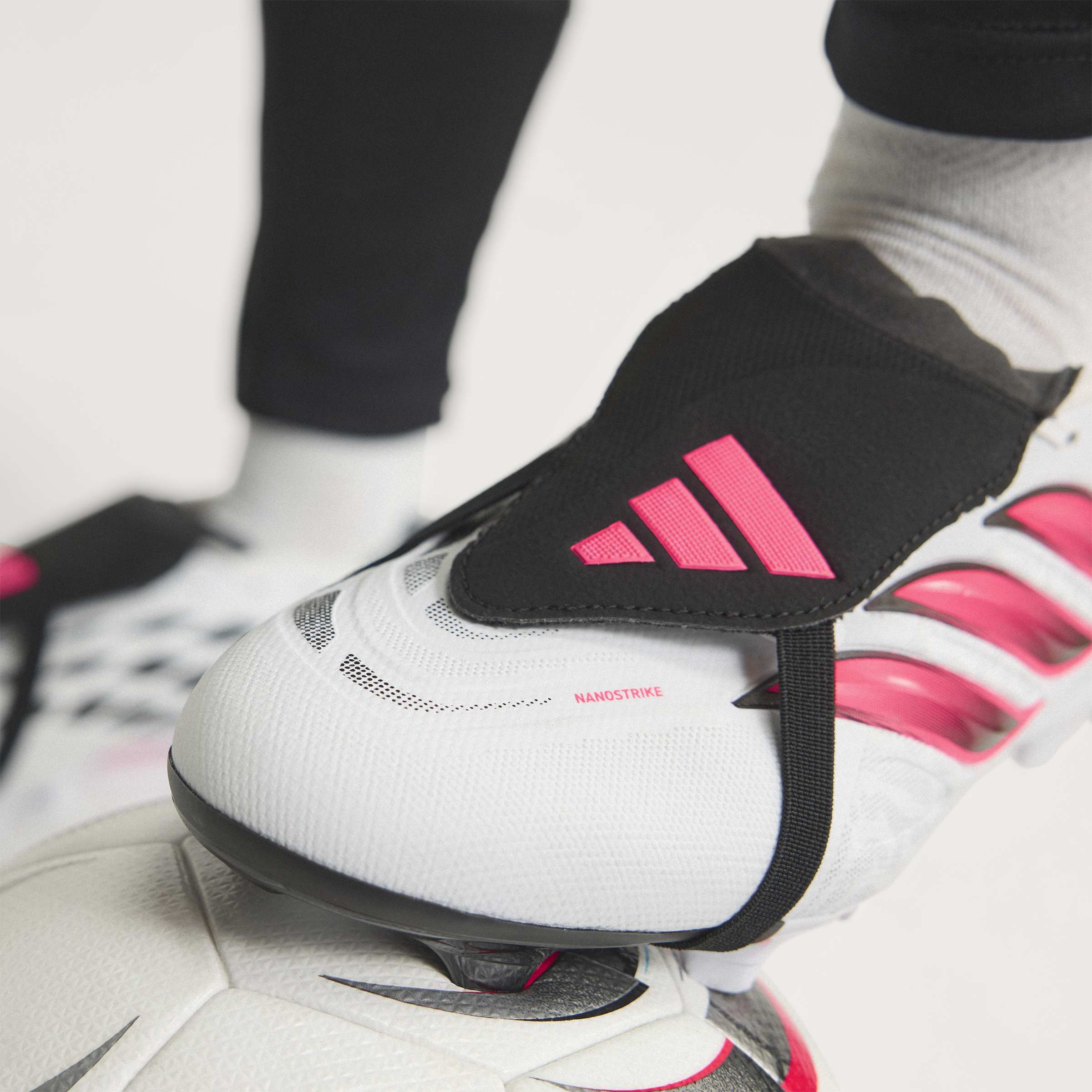 Adidas Predator League Fold-Over Tongue Firm Ground Football Boots White