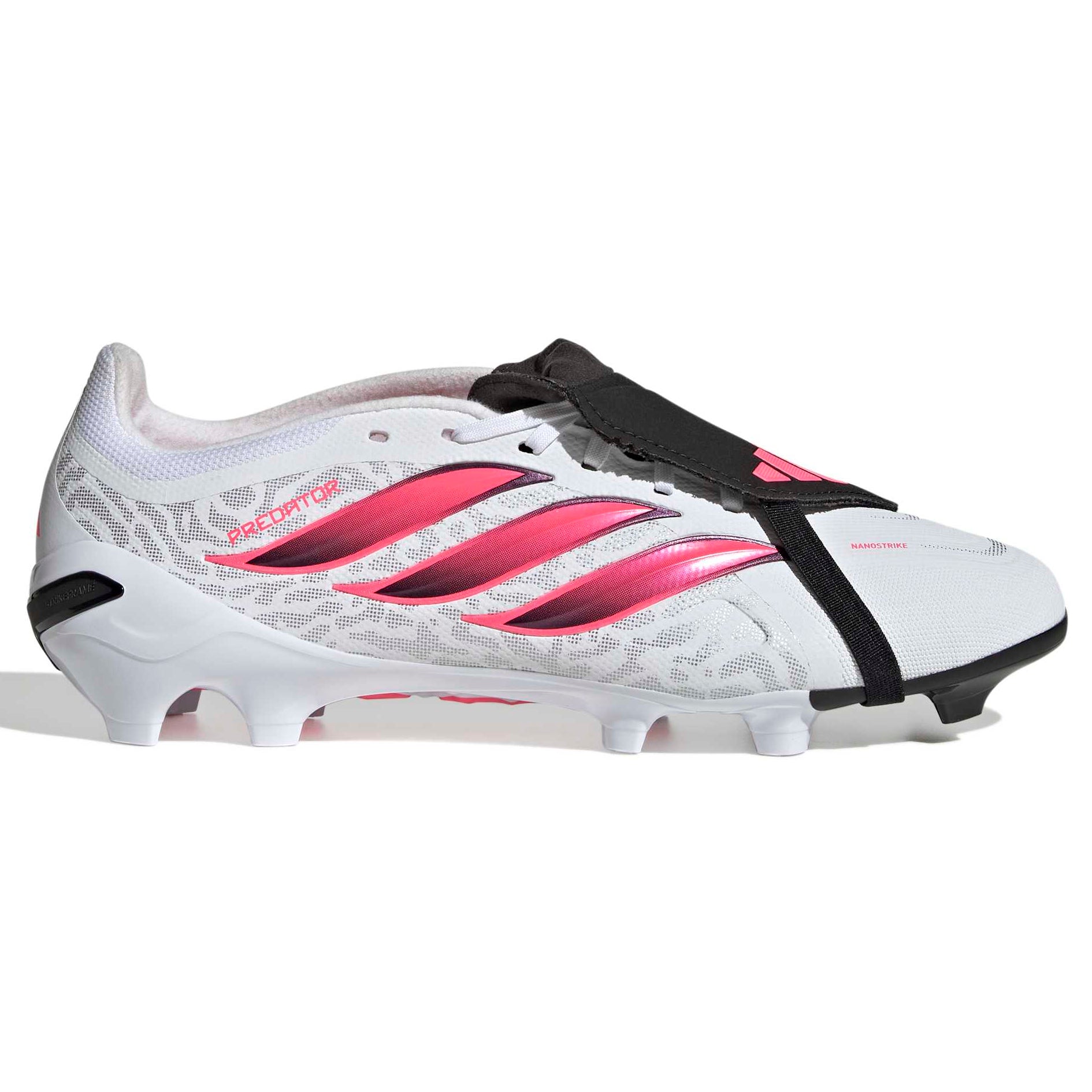 Adidas Predator League Fold-Over Tongue Firm Ground Football Boots White