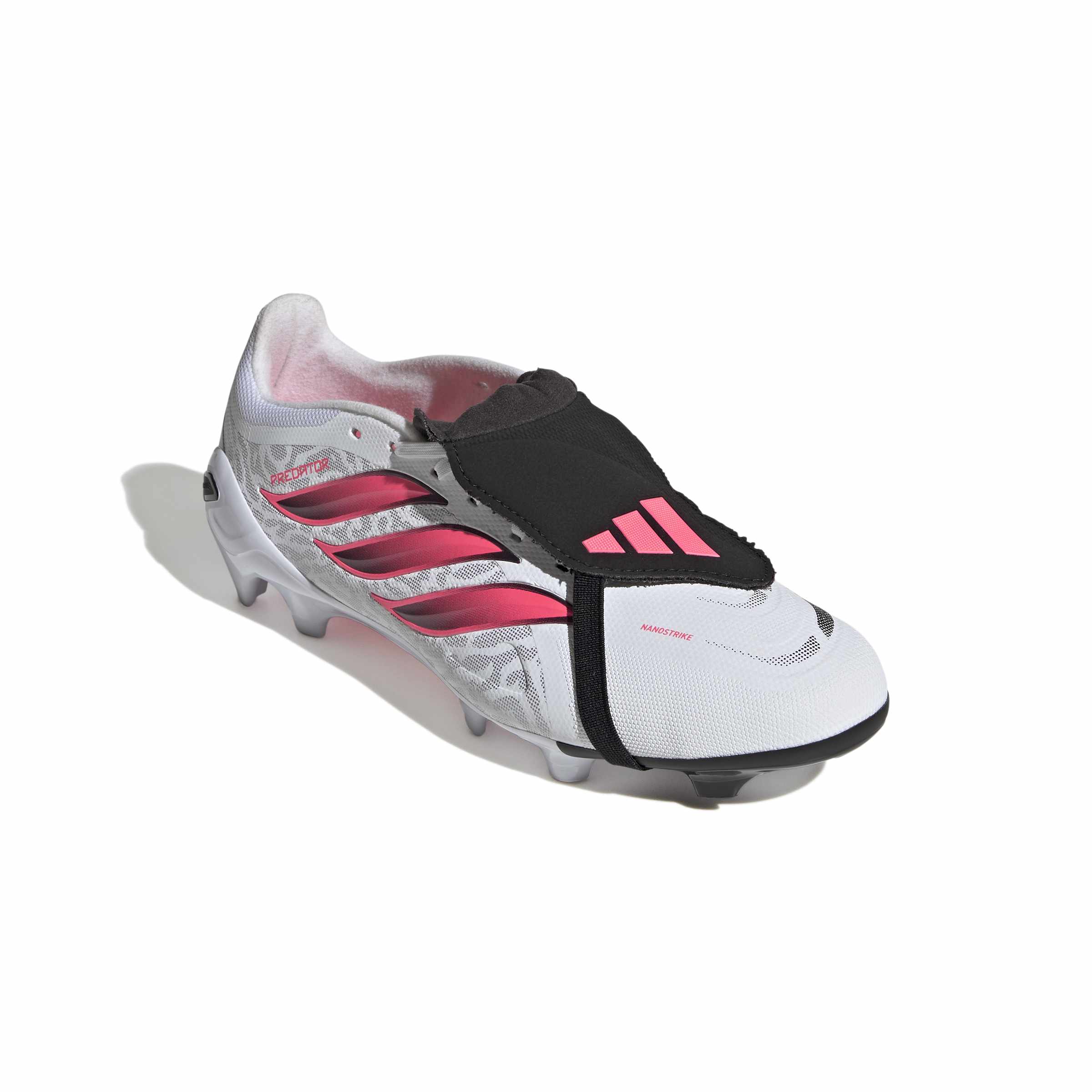Adidas Predator League Fold-Over Tongue Firm Ground Football Boots White