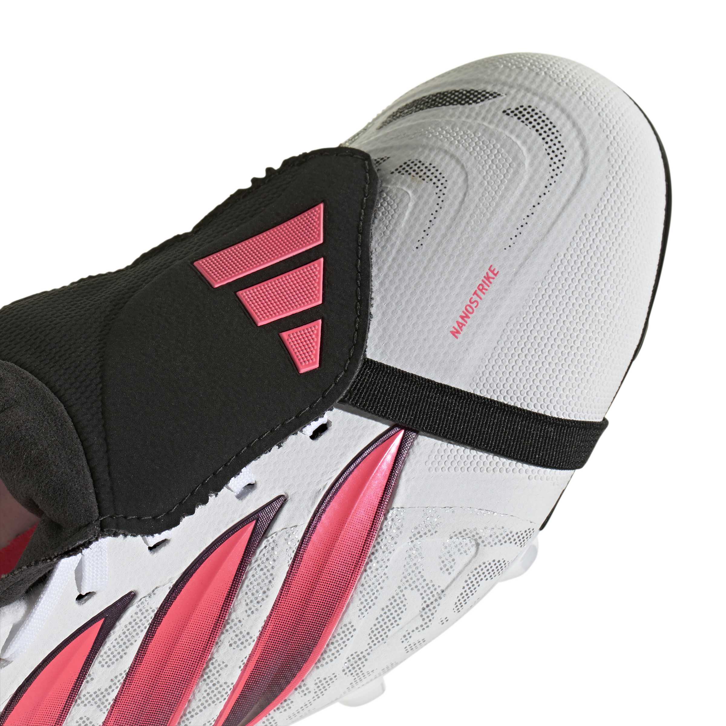 Adidas Predator League Fold-Over Tongue Firm Ground Football Boots White