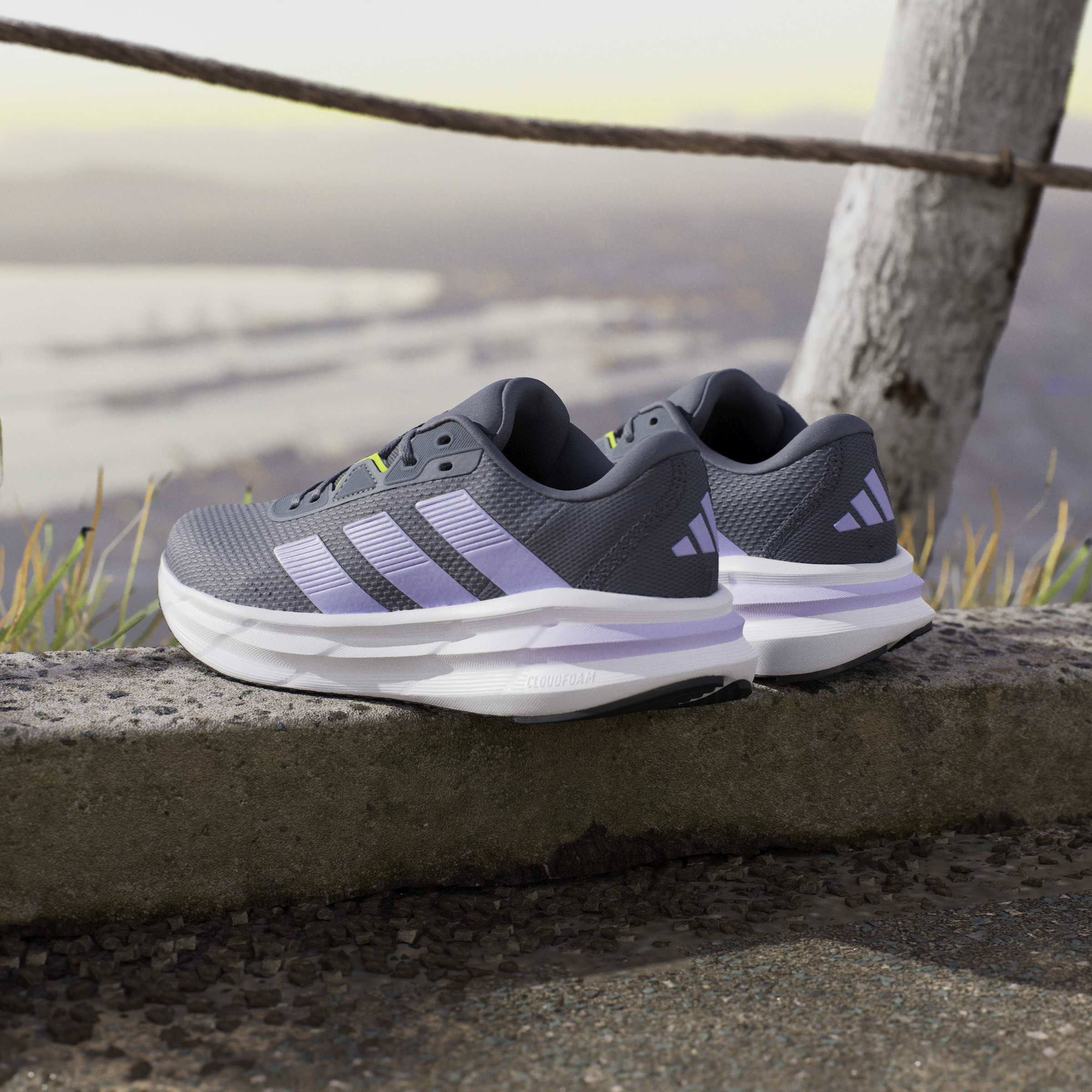 Adidas Galaxy 7 Women's Running Shoes Onyx Purple