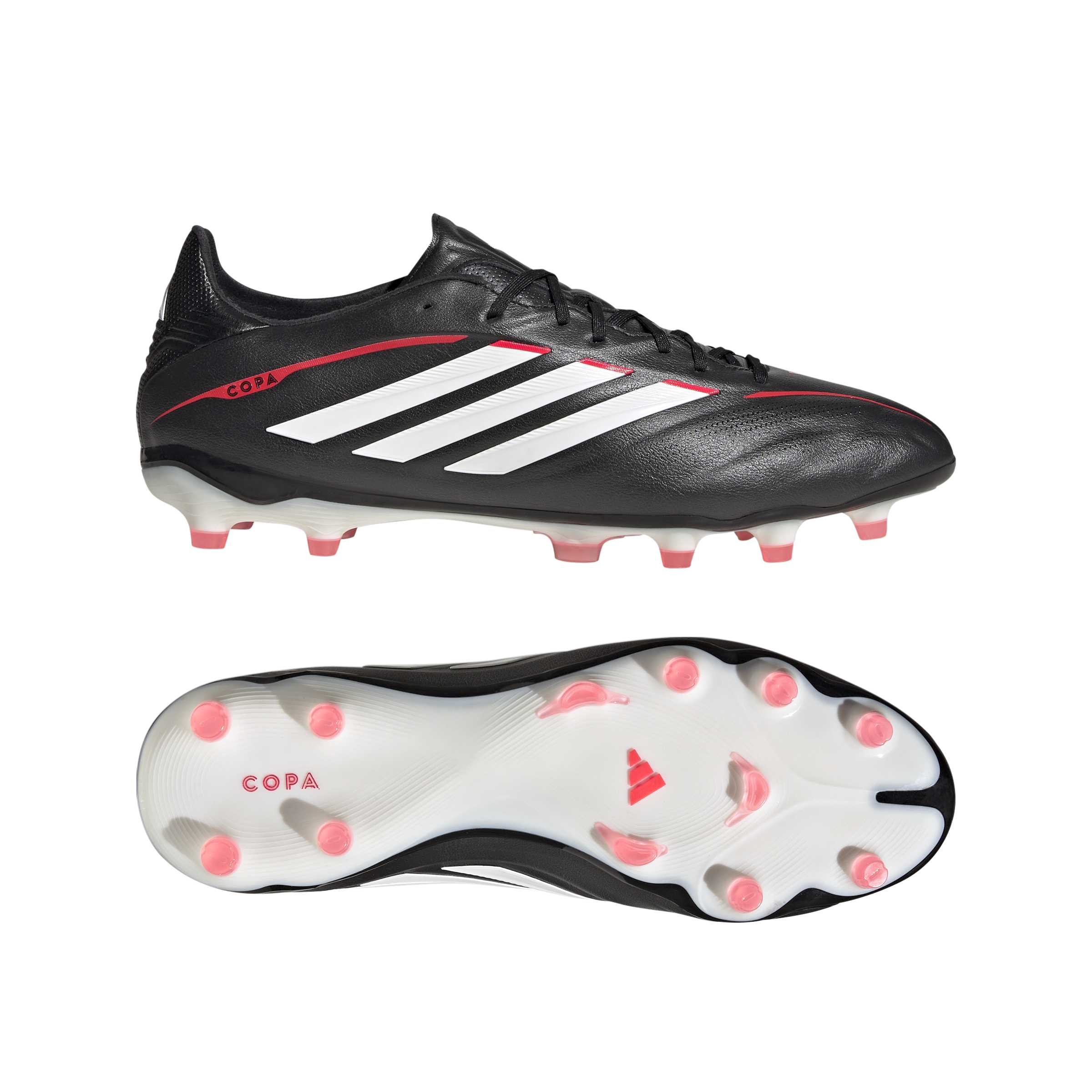 Adidas Copa Pure IV Pro Firm Ground Soccer Boots Black Red