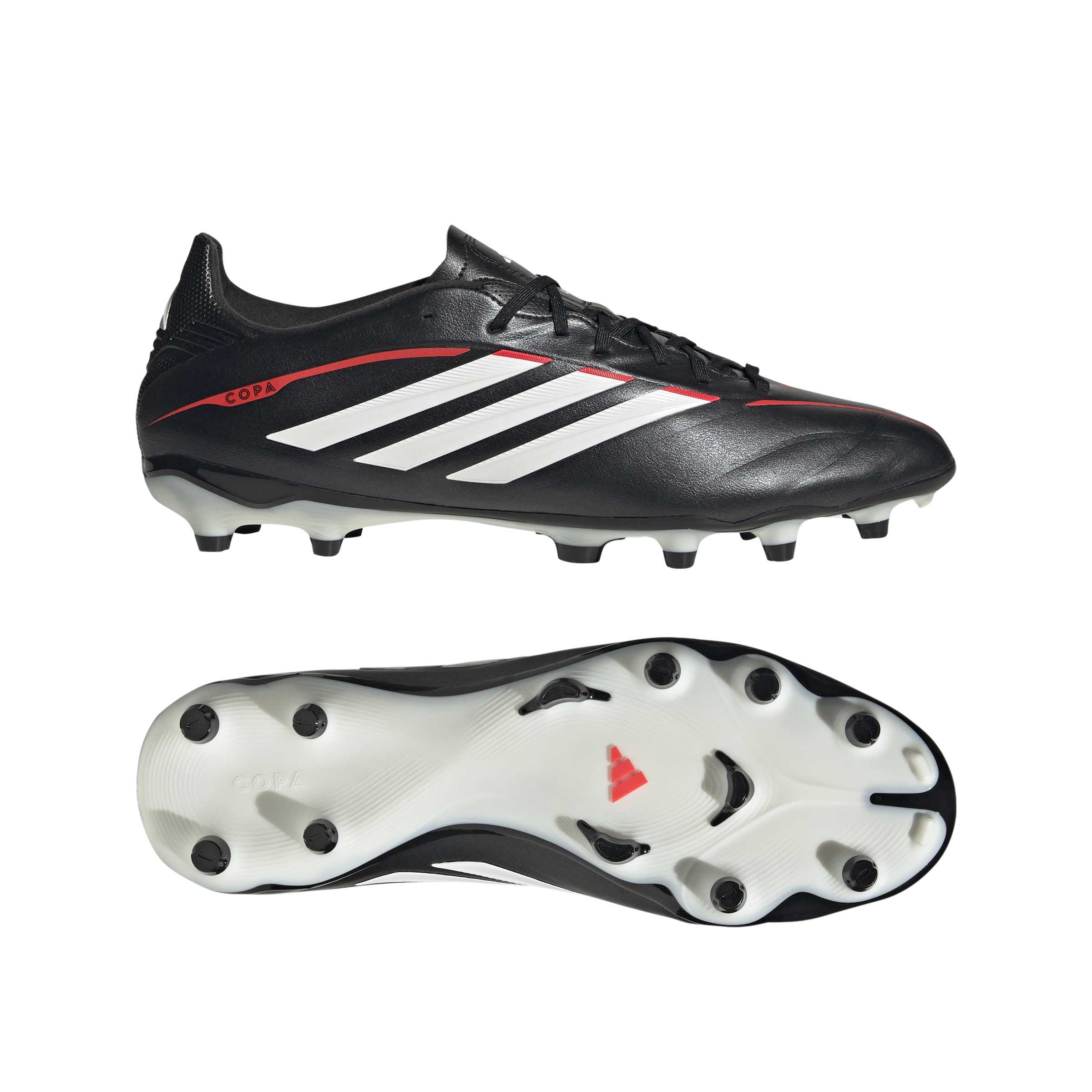Adidas Copa Pure IV League Firm Ground Football Boots Black Red