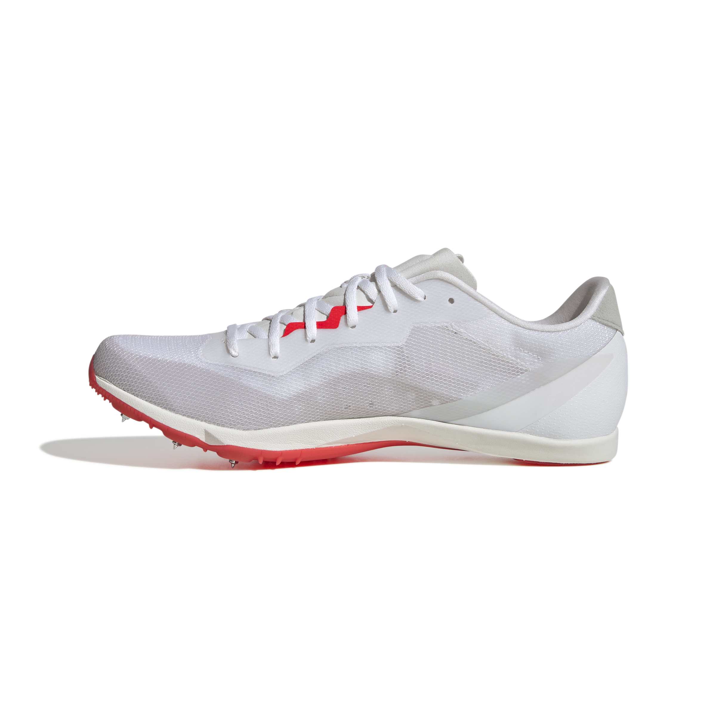 Adidas Adizero Distancestar Running Spikes White Orange