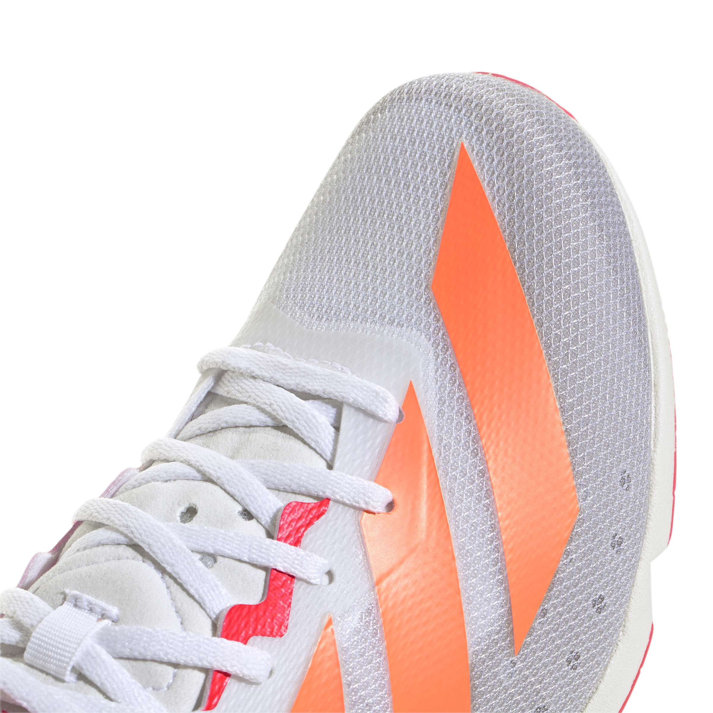 Adidas Adizero Distancestar Running Spikes White Orange