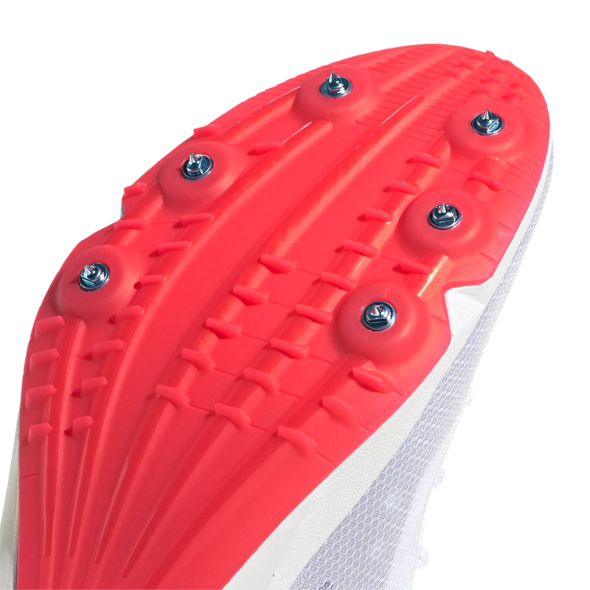 Adidas Adizero Distancestar Running Spikes White Orange