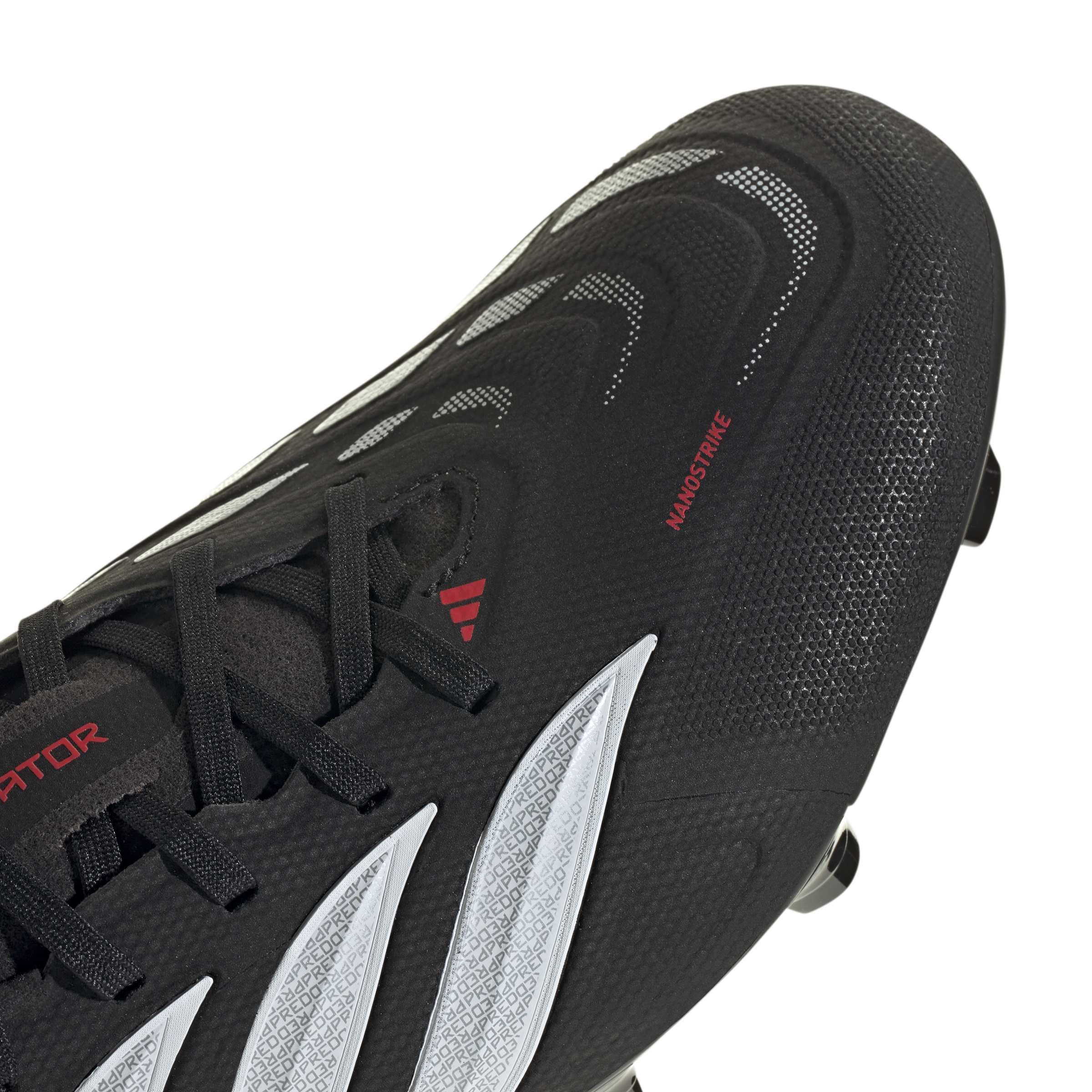 Adidas Predator League Firm Ground Football Boots Black White