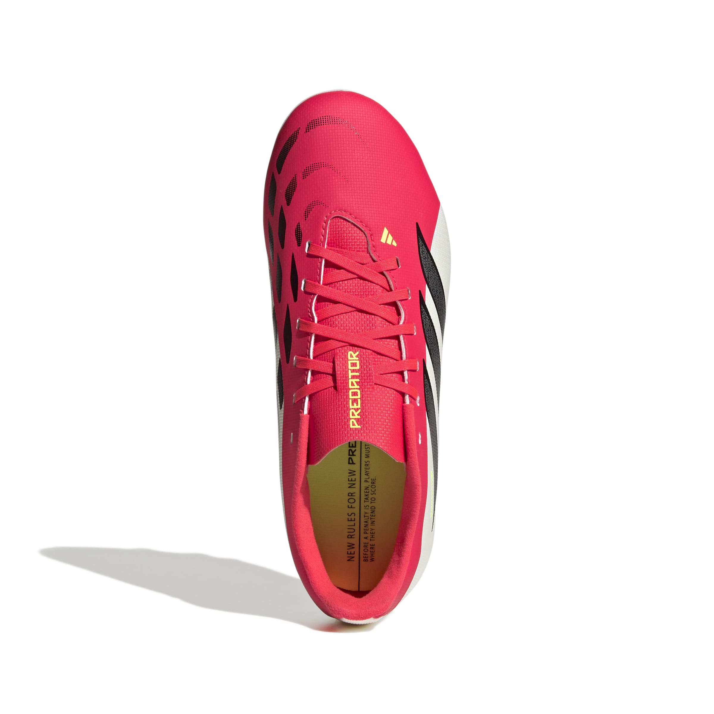 Adidas Predator Club Firm Ground Junior Football Boots White Red