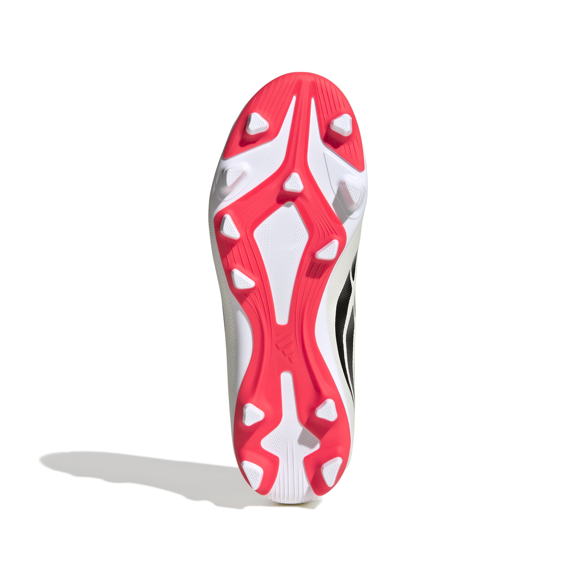 Adidas Predator Club Firm Ground Junior Football Boots White Red
