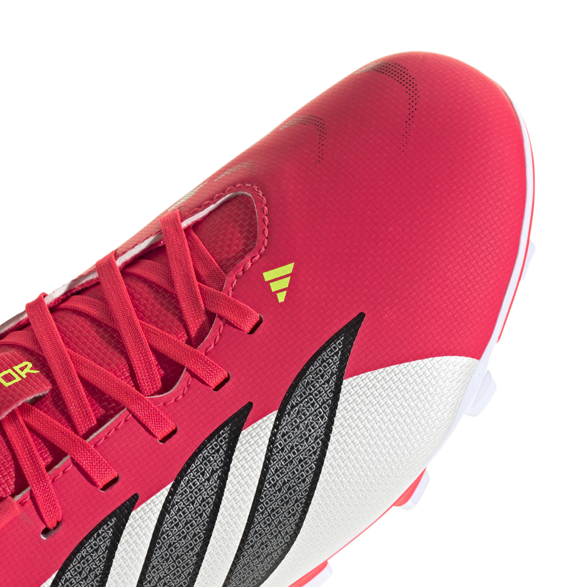 Adidas Predator Club Firm Ground Junior Football Boots White Red