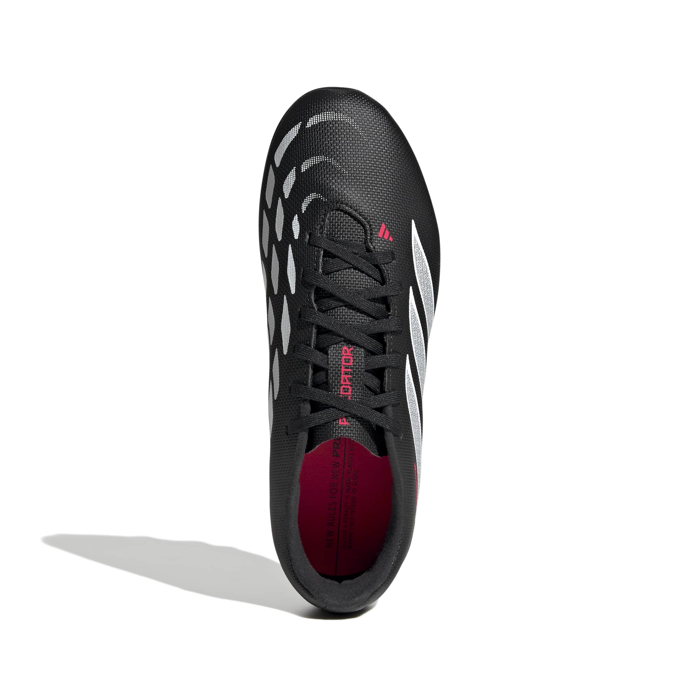 Adidas Predator Club Firm Ground Junior Football Boots Black White