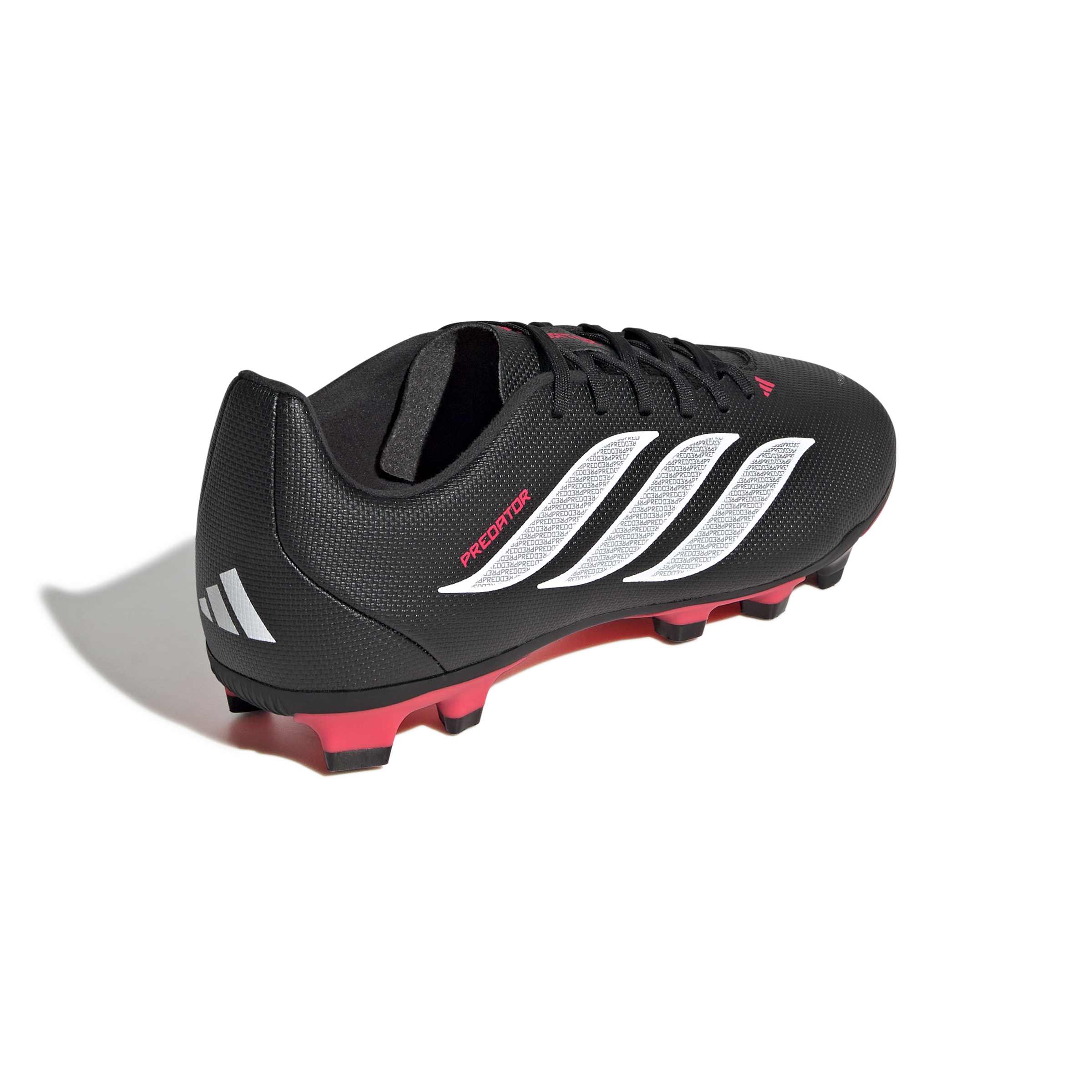 Adidas Predator Club Firm Ground Junior Football Boots Black White