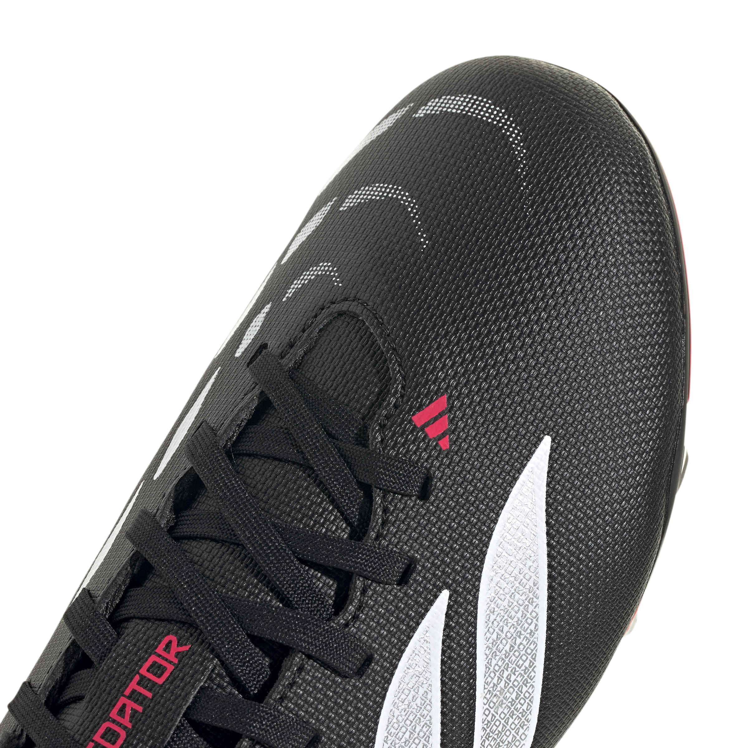 Adidas Predator Club Firm Ground Junior Football Boots Black White