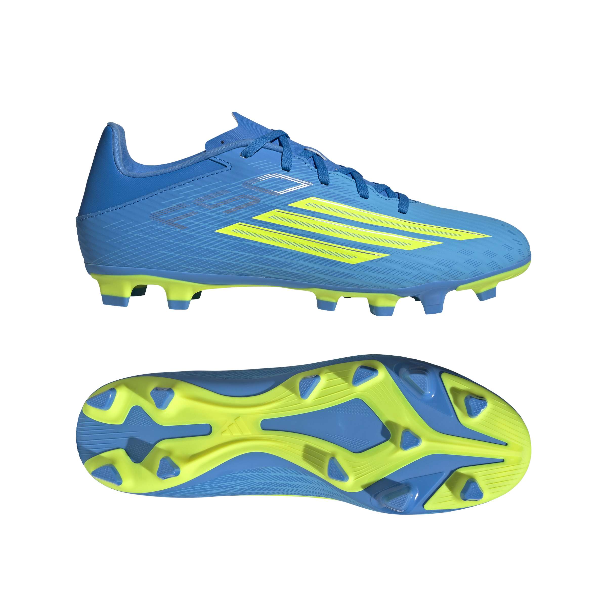Adidas F50 Club Firm Ground Football Boots Lucid Ray Blue