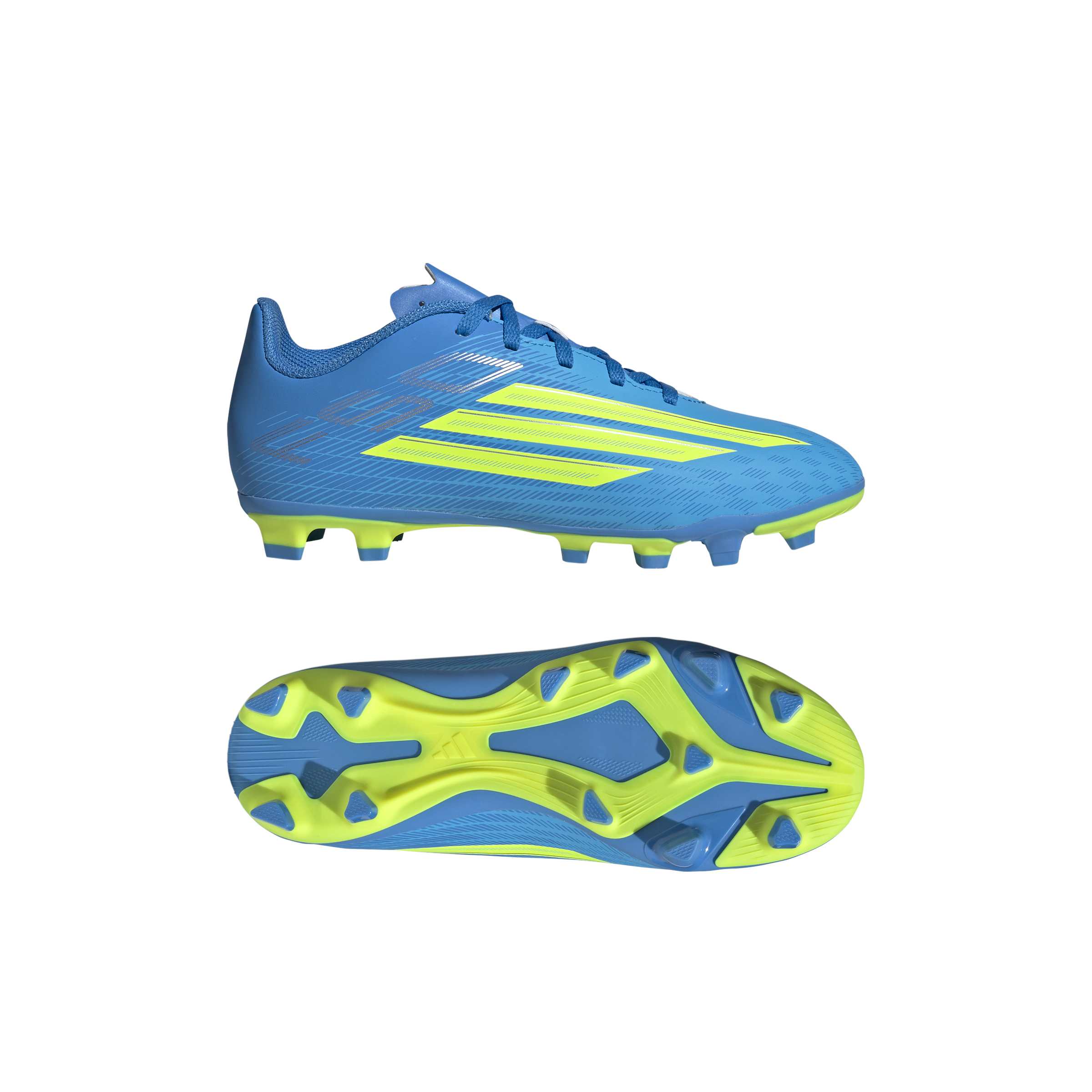 Adidas F50 Club Firm Ground Junior Football Boots Lucid Blue