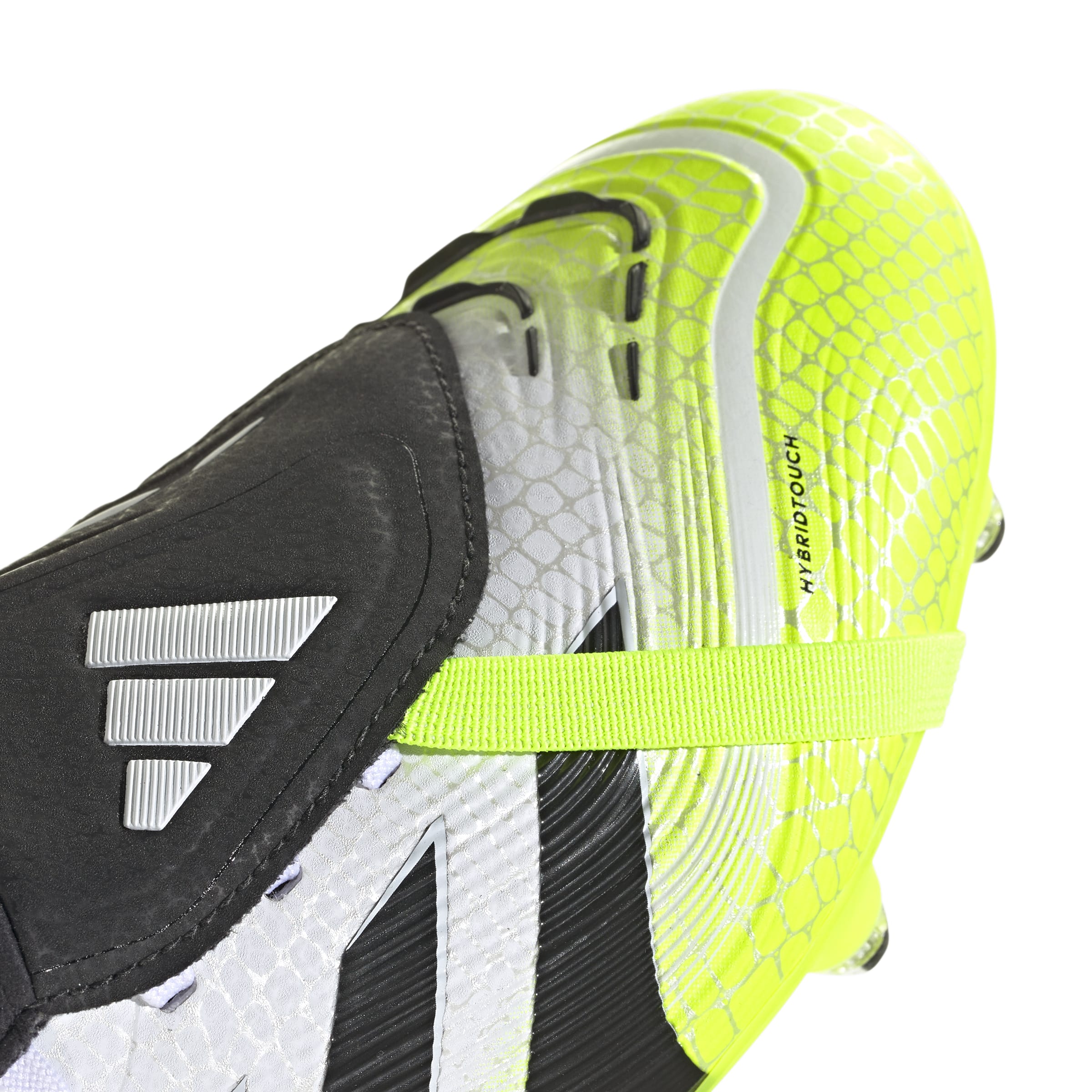 Adidas Predator Pro Fold-Over Tongue Soft Ground Boots White Black Lemon