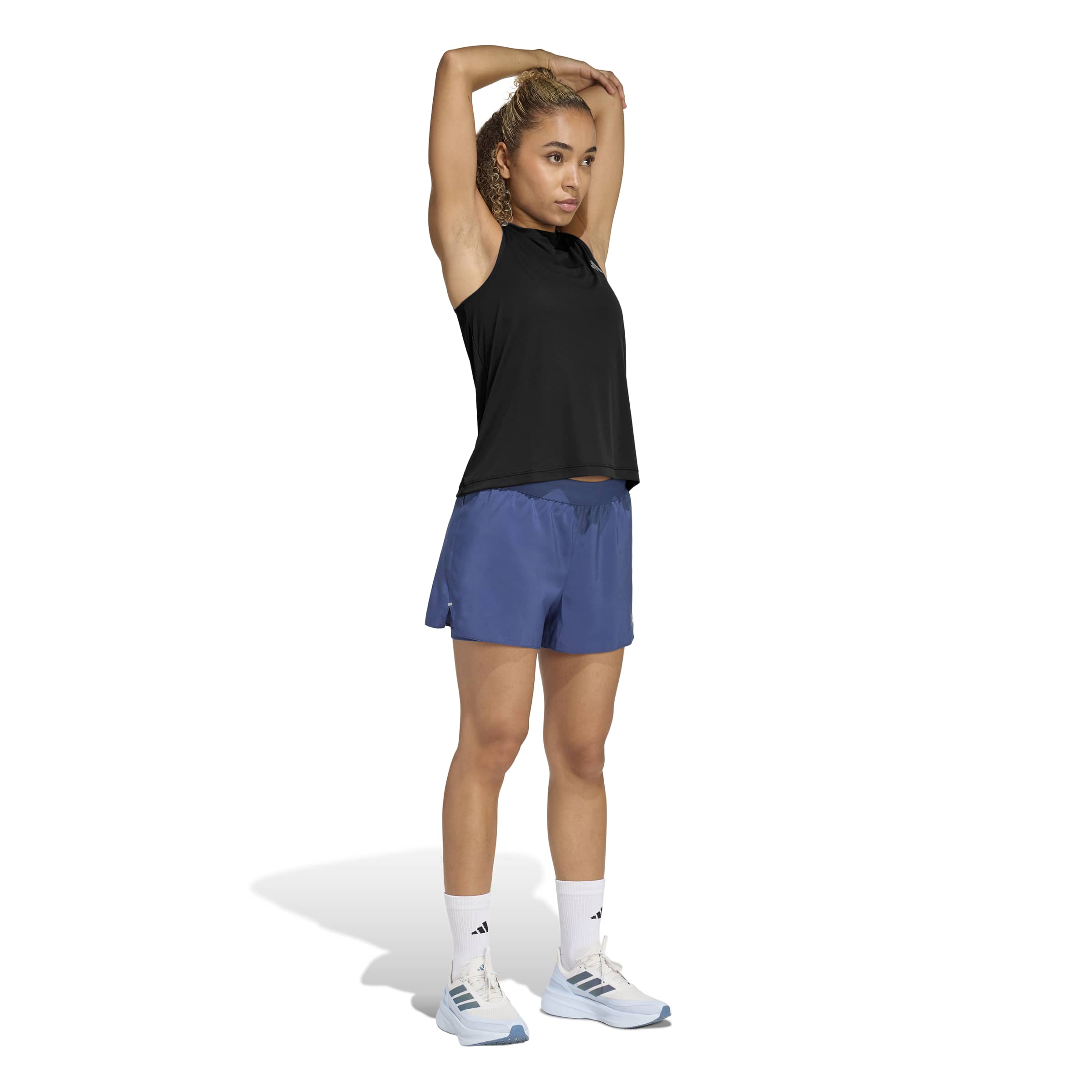 Adidas adi365 Women's Running Essential 2in1 Shorts Blue