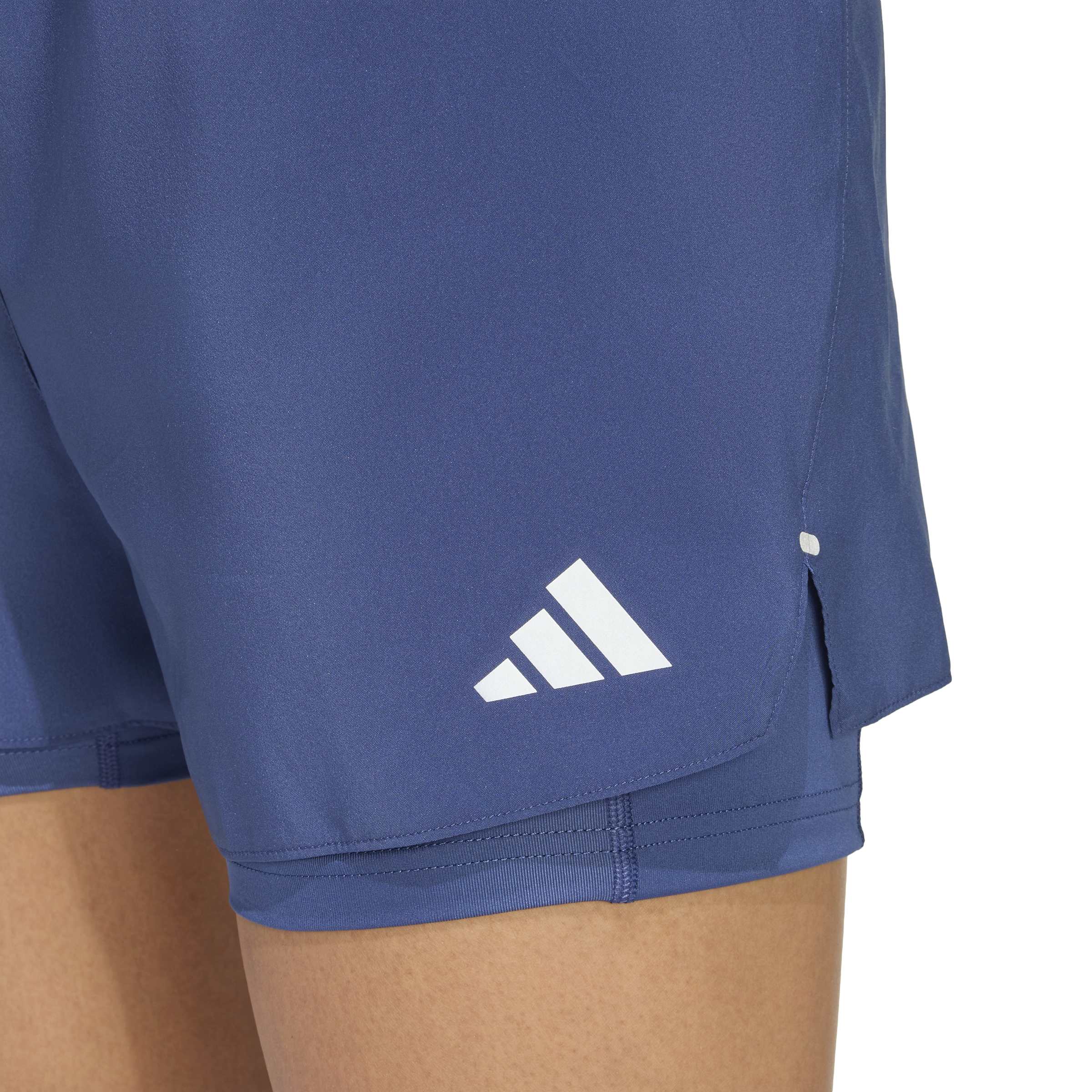 Adidas adi365 Women's Running Essential 2in1 Shorts Blue