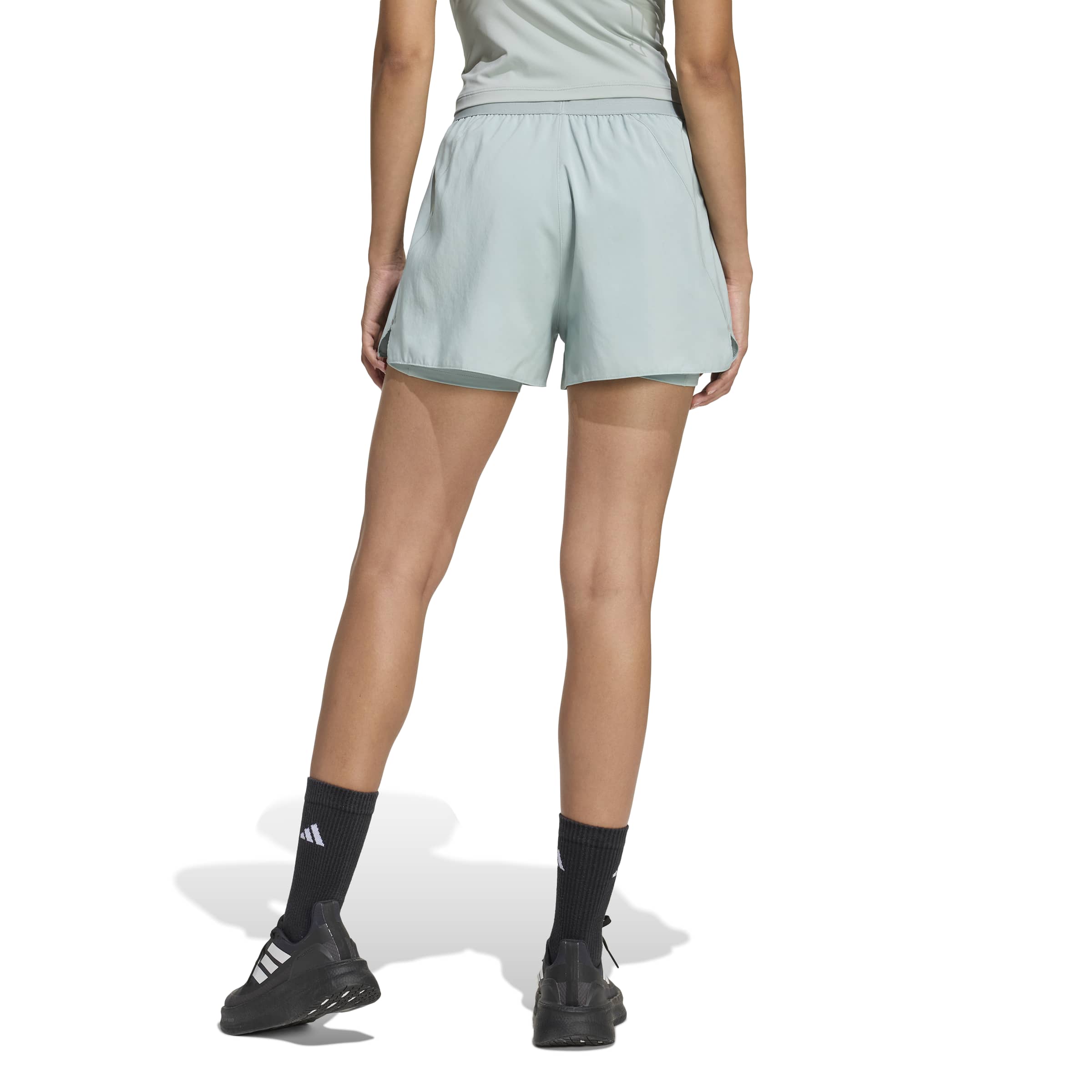 Adidas adi365 Women's Running Essential 2in1 Shorts Sage