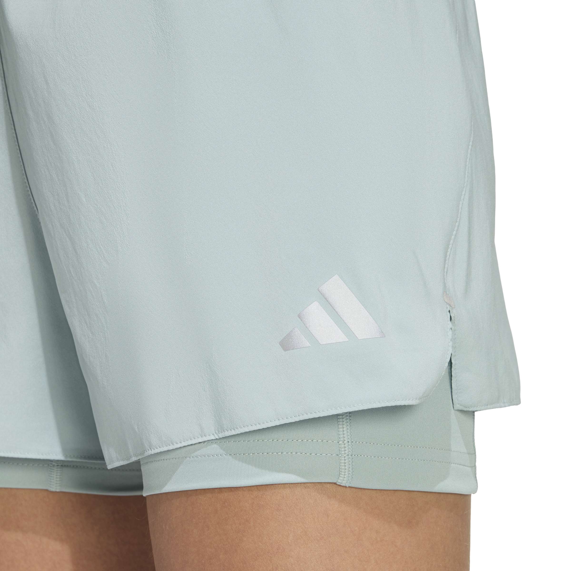 Adidas adi365 Women's Running Essential 2in1 Shorts Sage