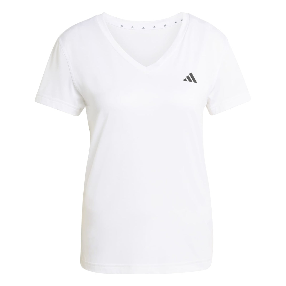Adidas Workout Essentials V-Neck T-Shirt White
