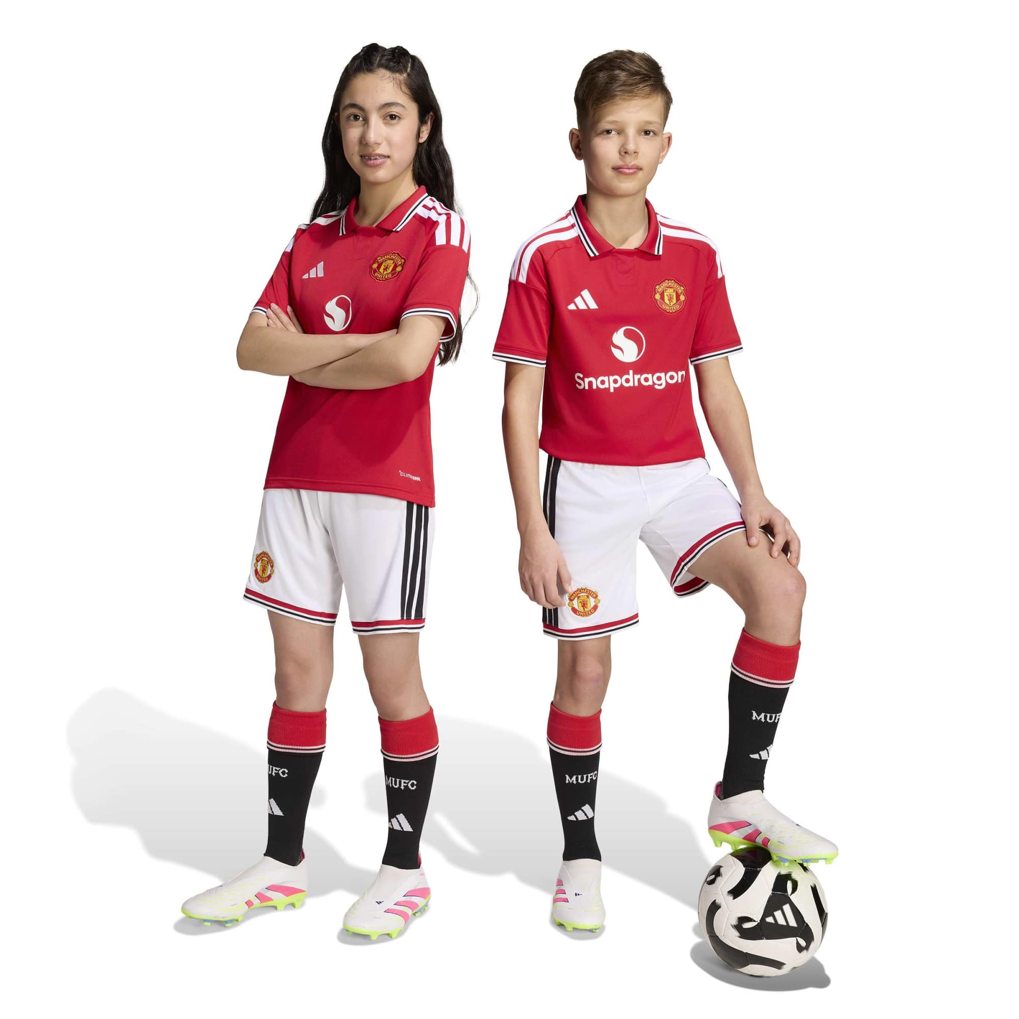 Adidas Manchester United 26/27 Home Short Kids