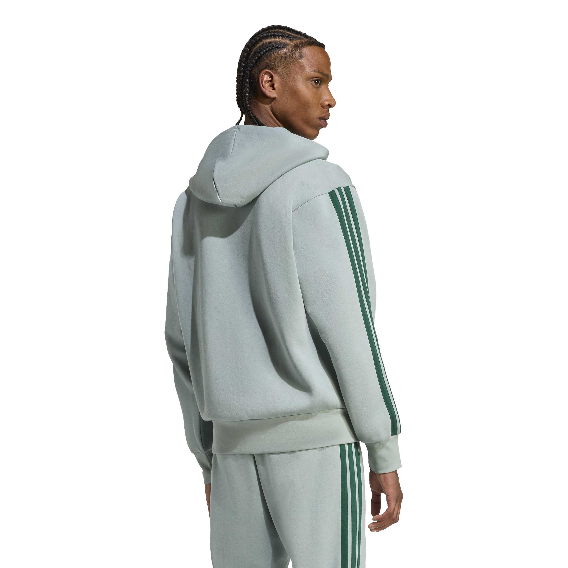 Adidas Essentials 3-Stripes Fleece Hoodie