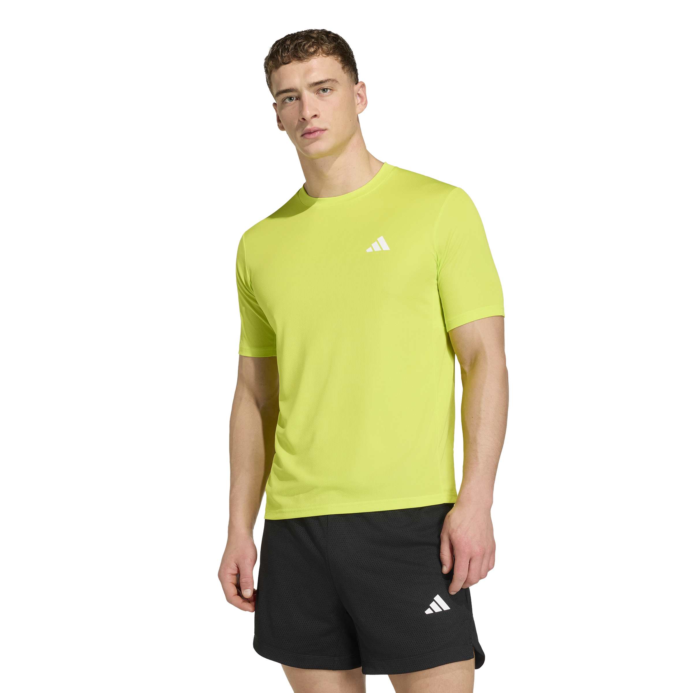 Adidas Workout Essential Base Tee Shirt Green