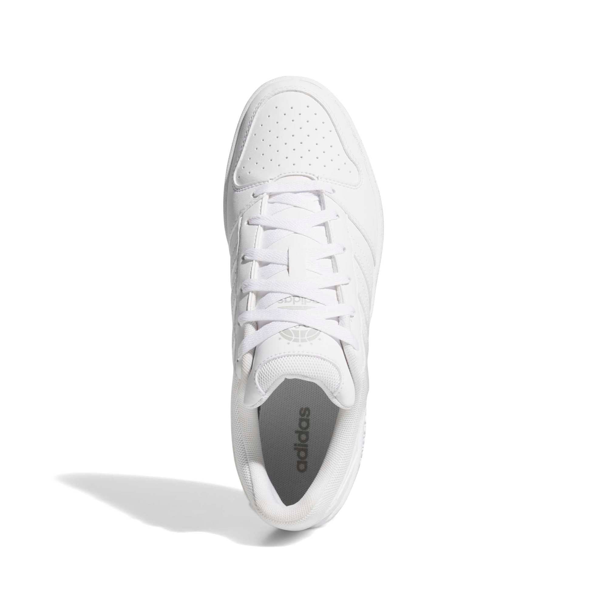 Adidas Hoops Classic Trainer Shoes White
