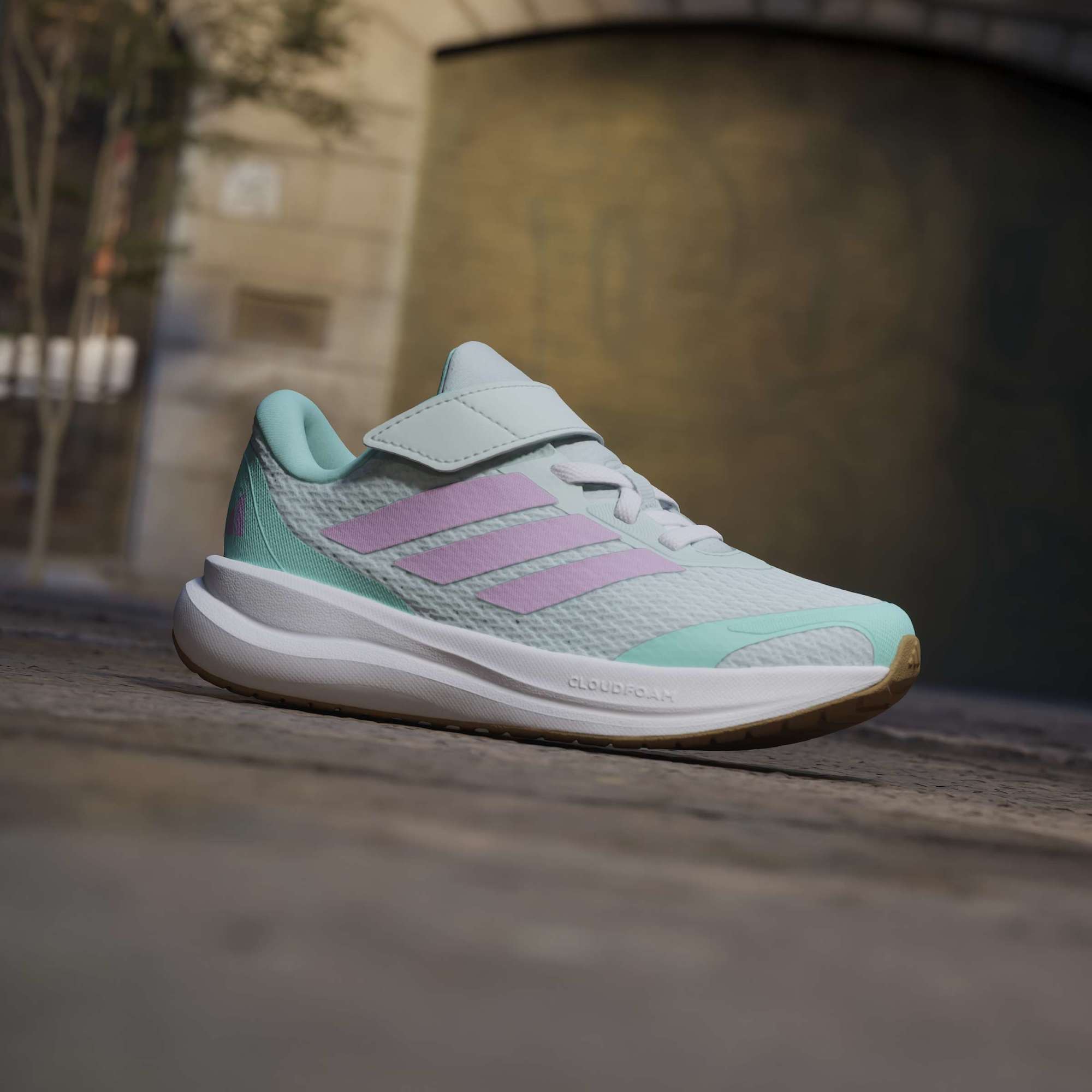 Adidas Runfalcon 6 EL Children Running Shoes Mint