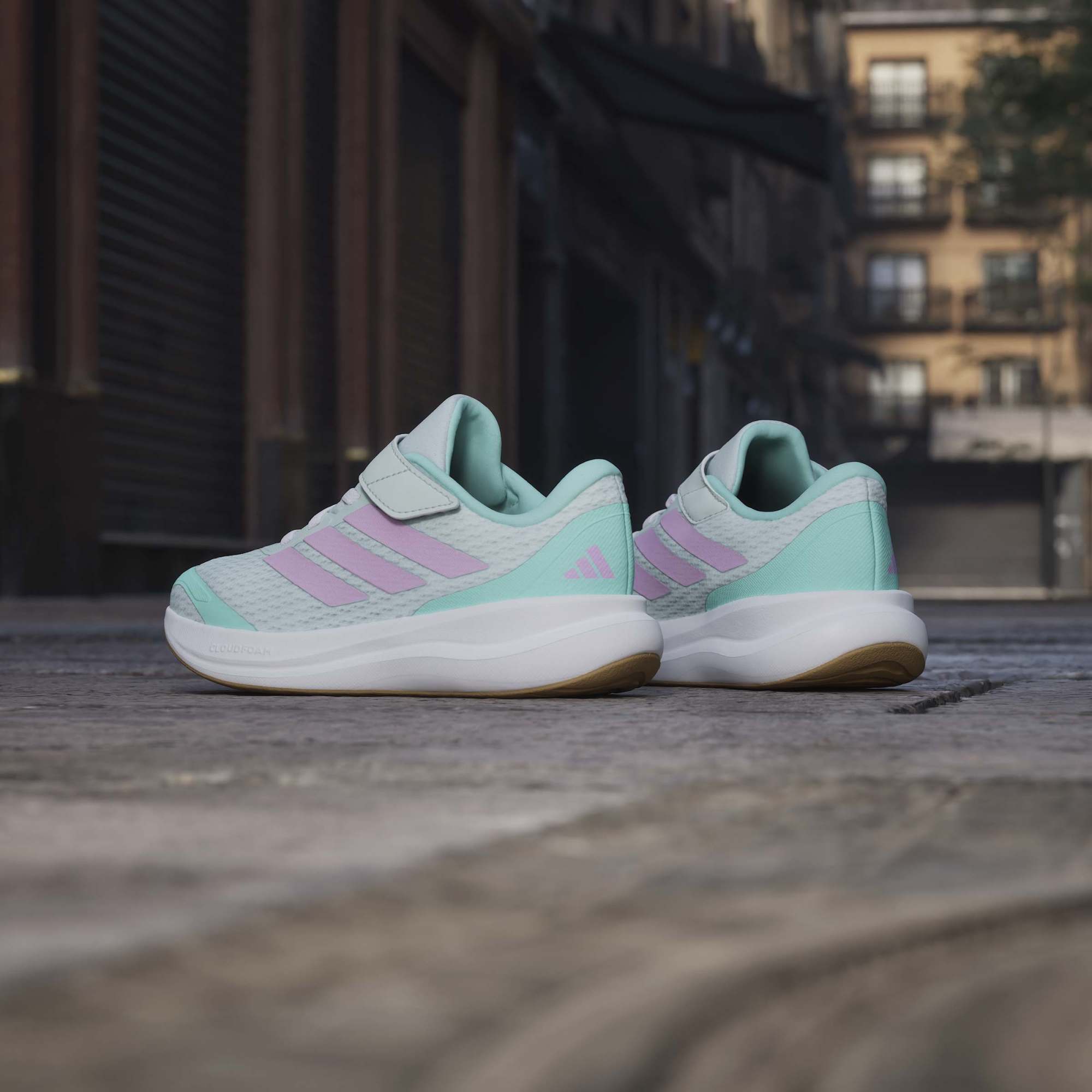 Adidas Runfalcon 6 EL Children Running Shoes Mint