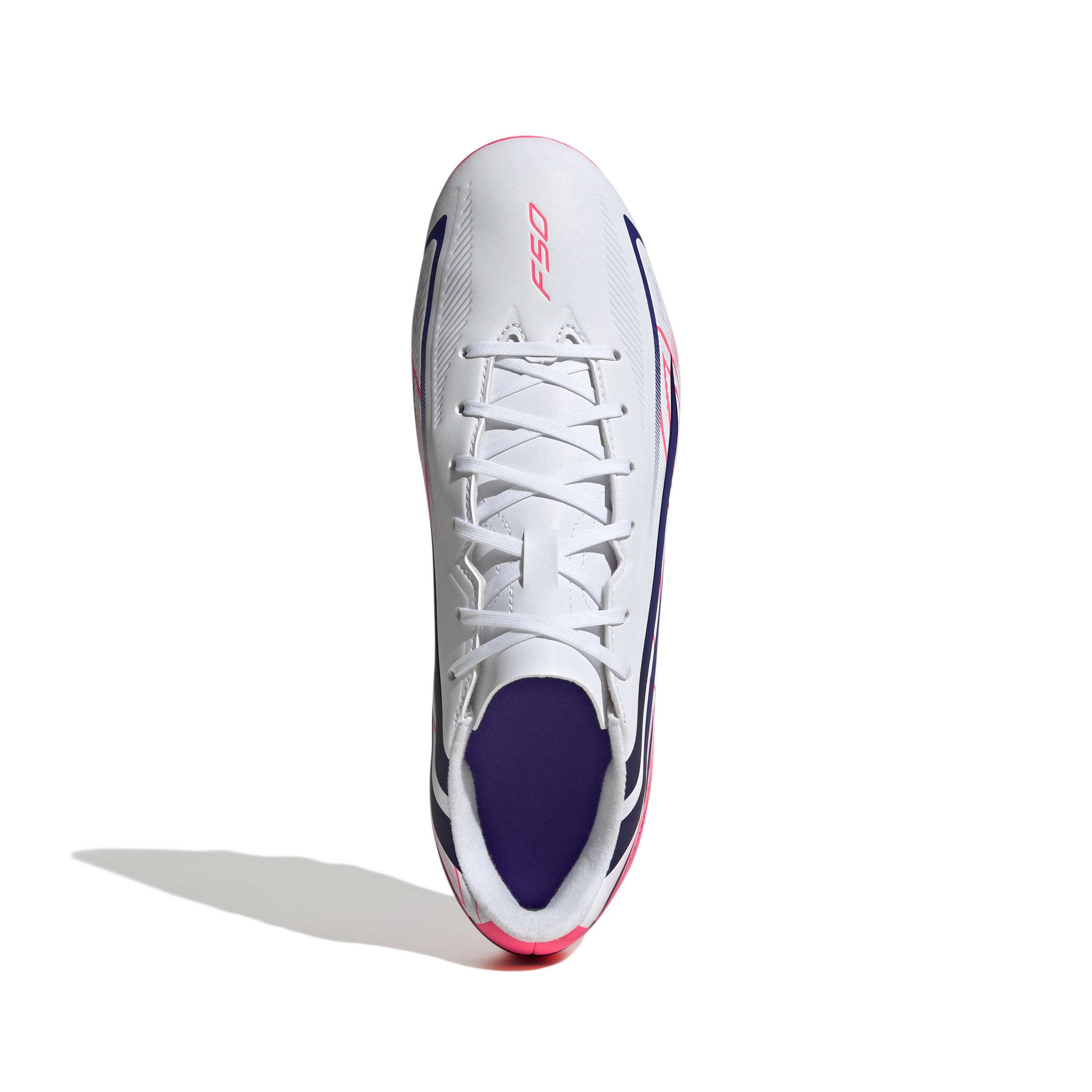 Adidas F50 Hyperfast Club Firm Ground Football Boots White