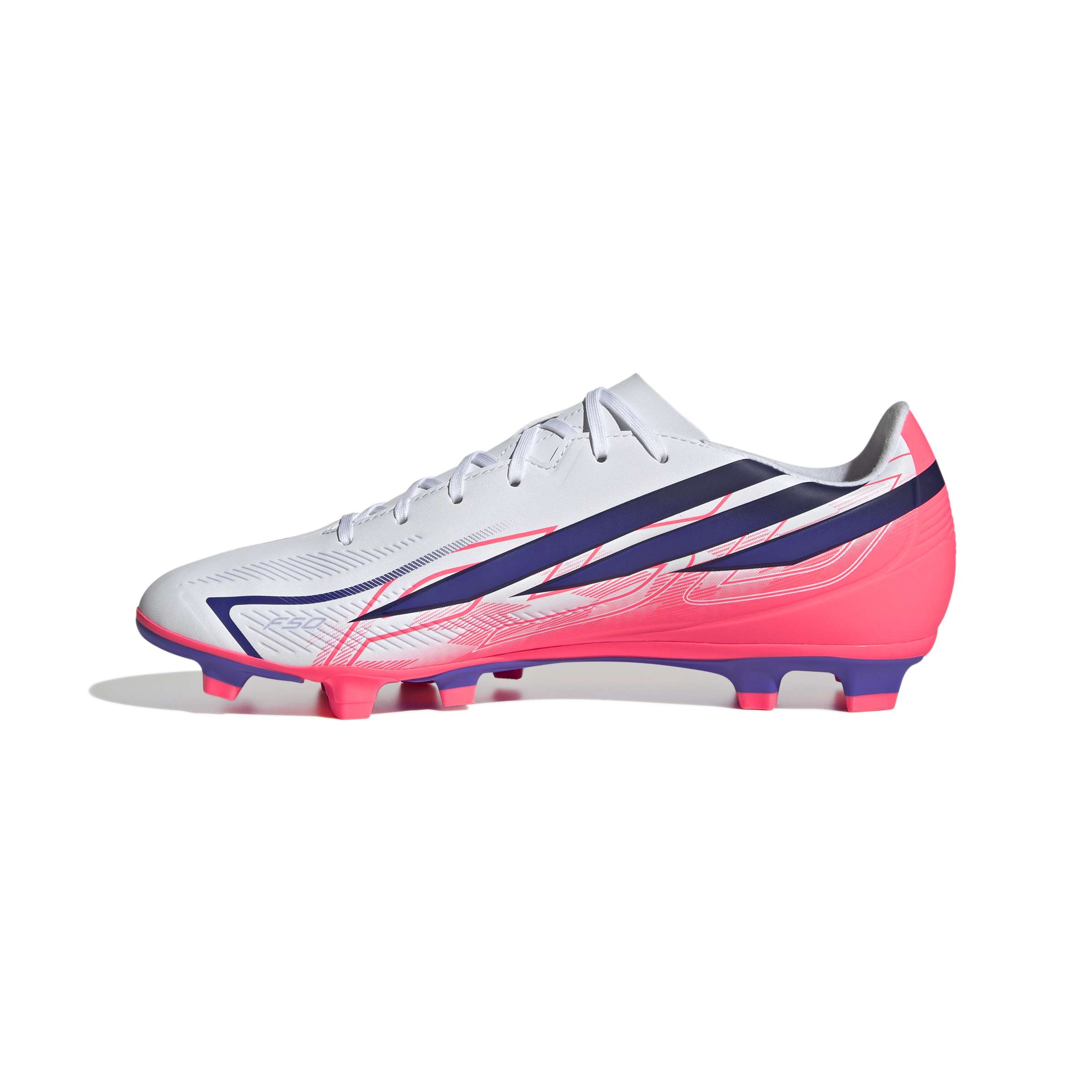 Adidas F50 Hyperfast Club Firm Ground Football Boots White