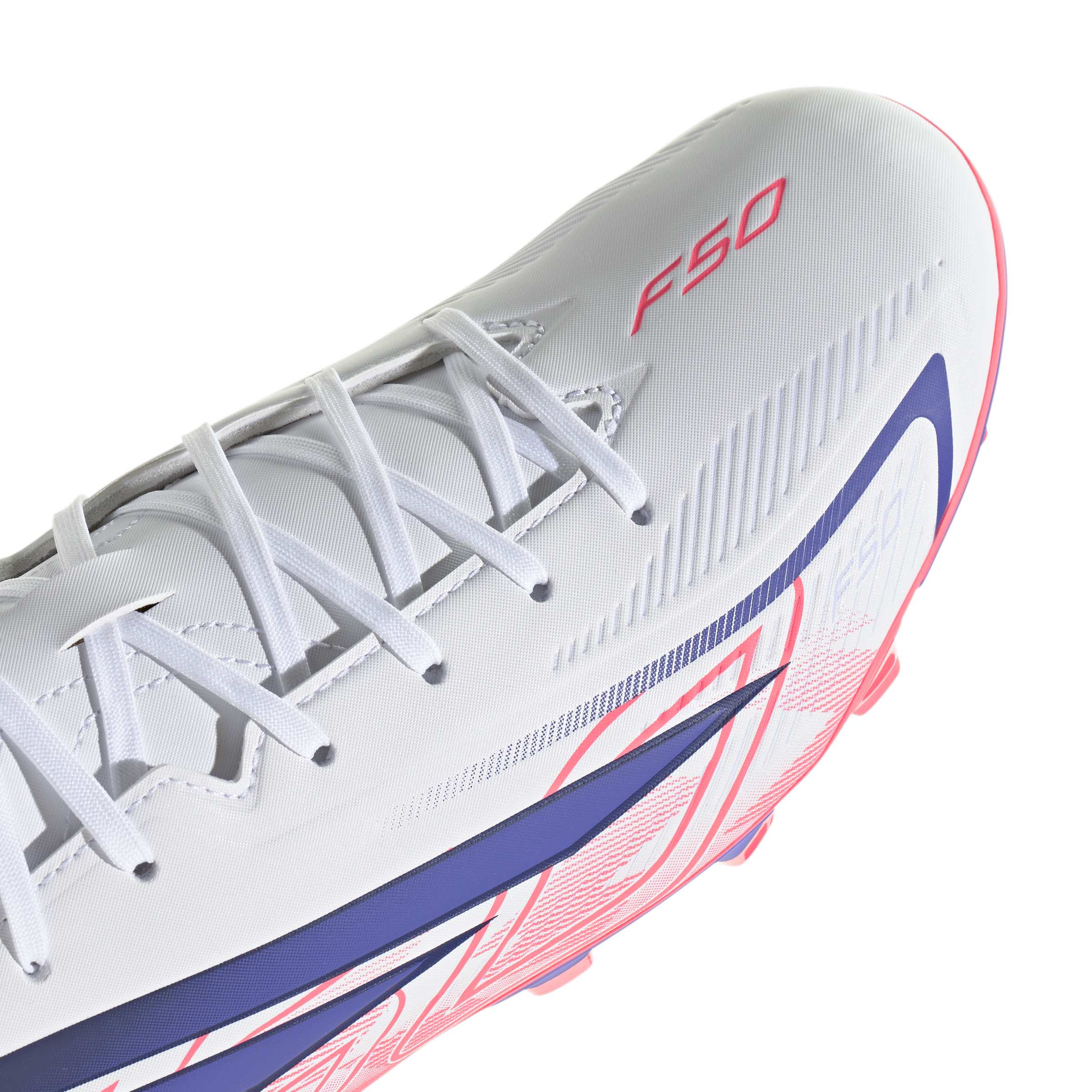 Adidas F50 Hyperfast Club Firm Ground Football Boots White