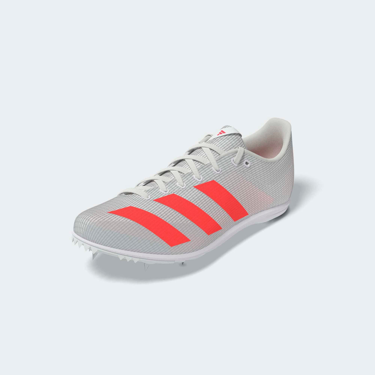Adidas Allroundstar Junior Running Spikes White Solar