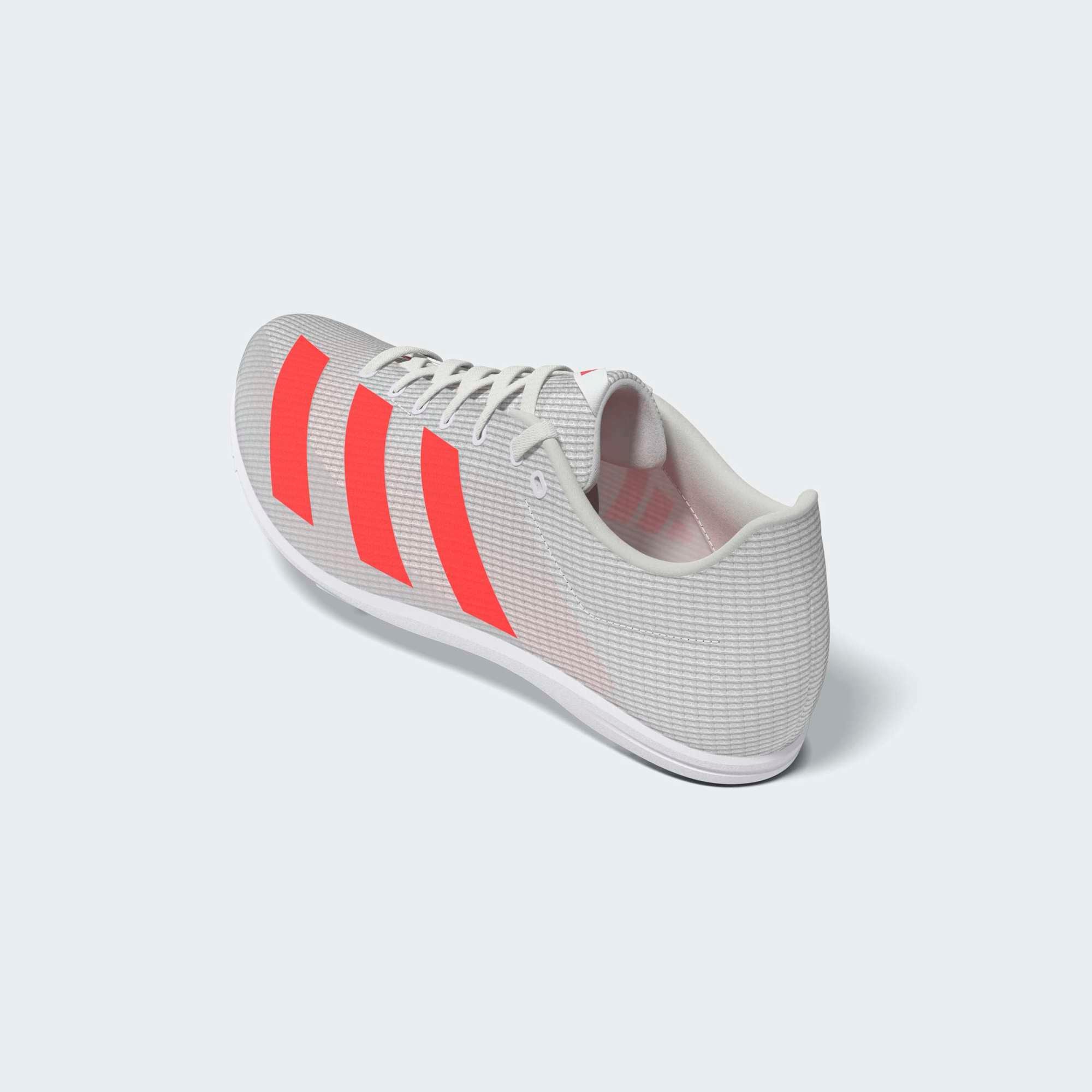 Adidas Allroundstar Junior Running Spikes White Solar