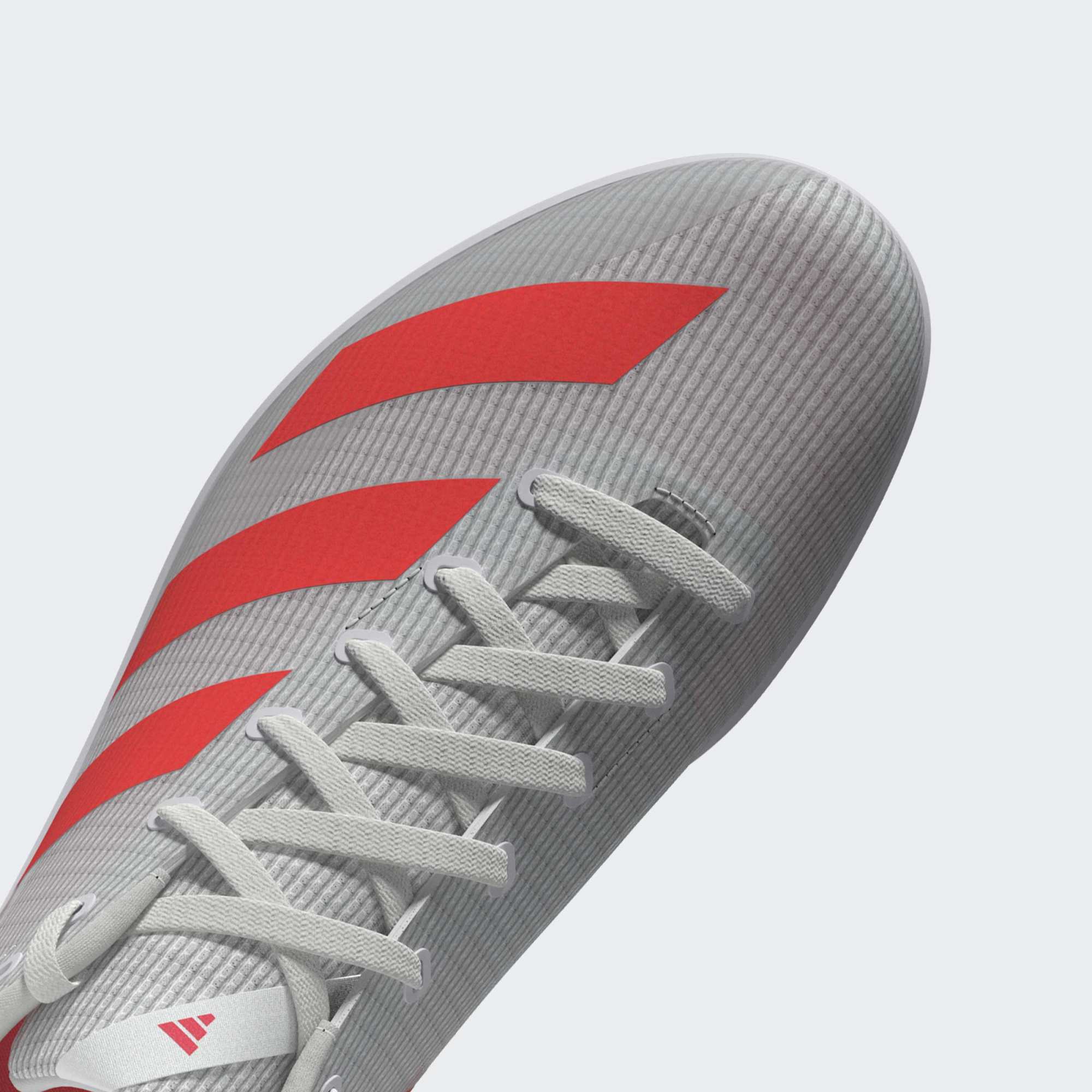 Adidas Allroundstar Junior Running Spikes White Solar