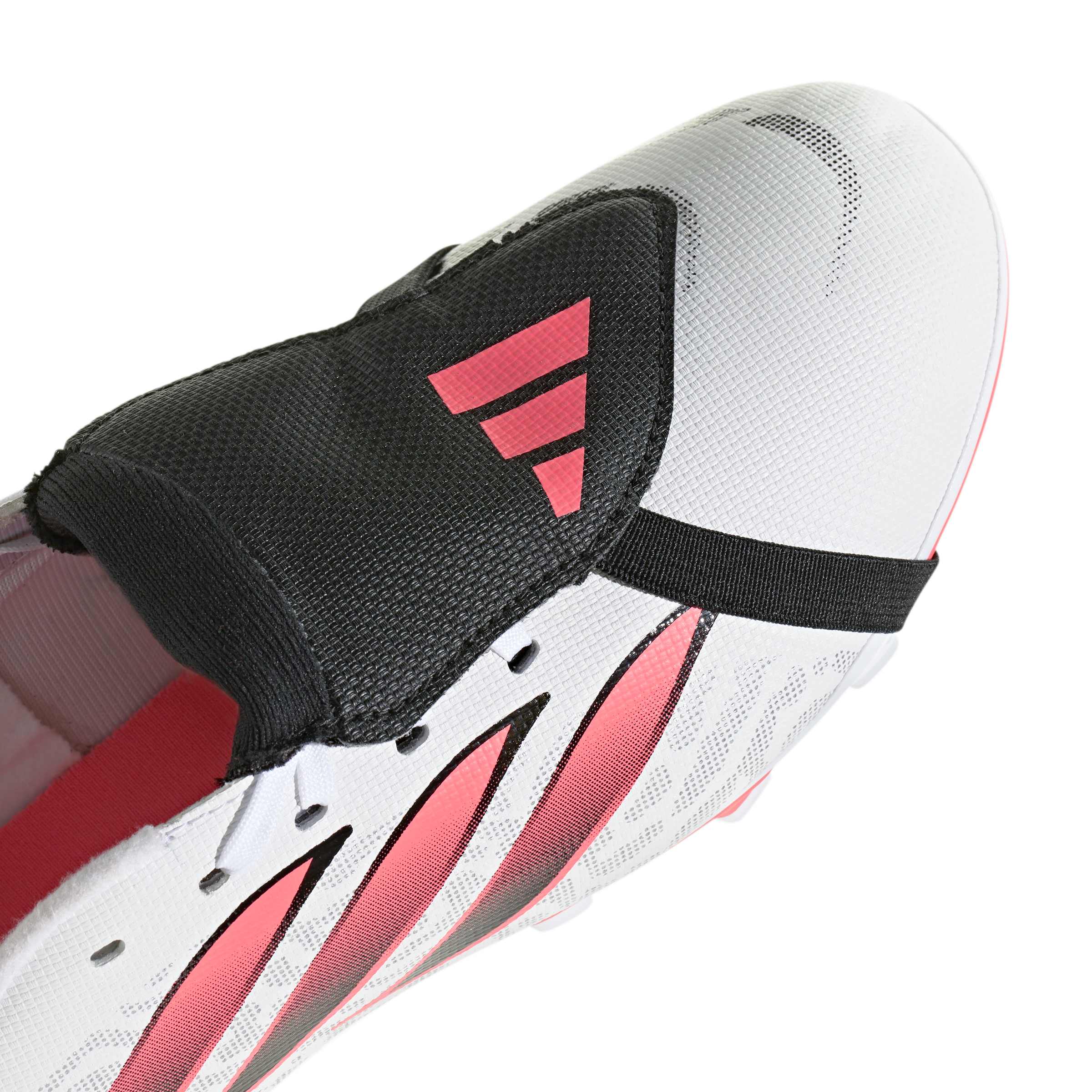 Adidas Predator Club Fold-Over Tongue Firm Ground Junior Football Boots White