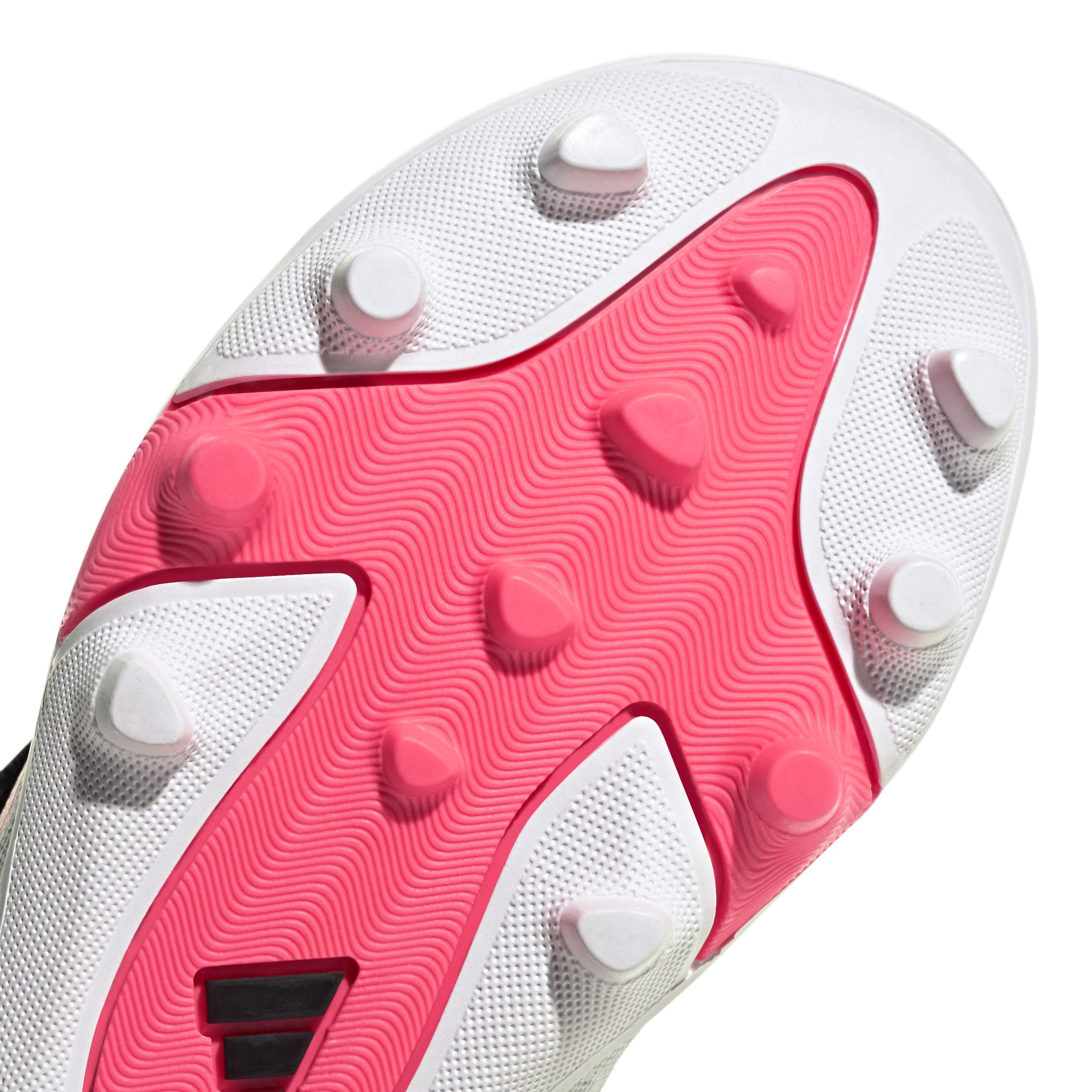 Adidas Predator Club Velcro Firm Ground Junior Football Boots White