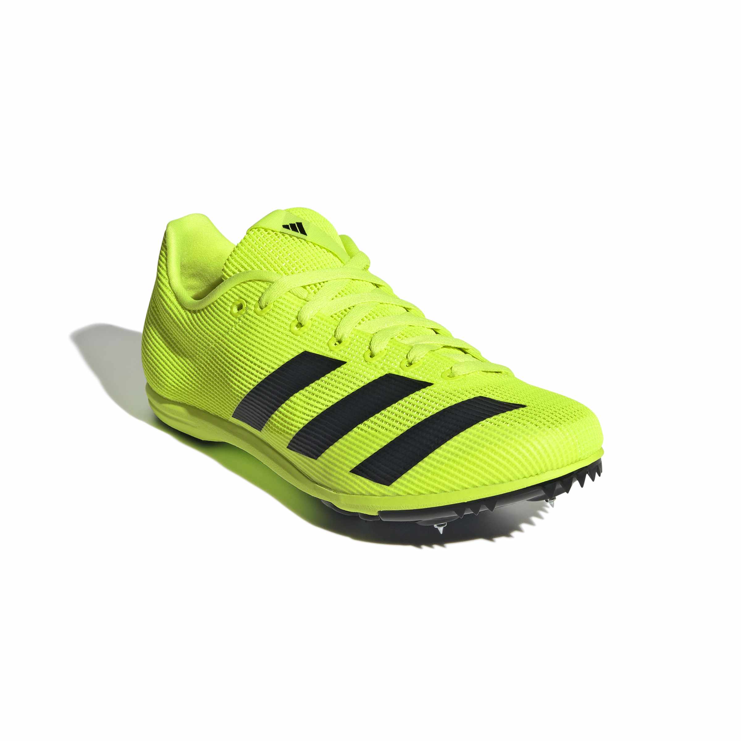 Adidas Allroundstar Junior Running Spikes Lucid Lemon