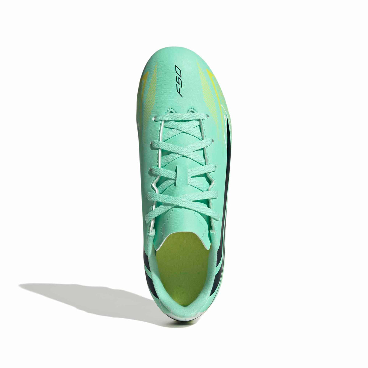 Adidas F50 Hyperfast Club Firm Ground Football Junior Football Boots Pulse Mint