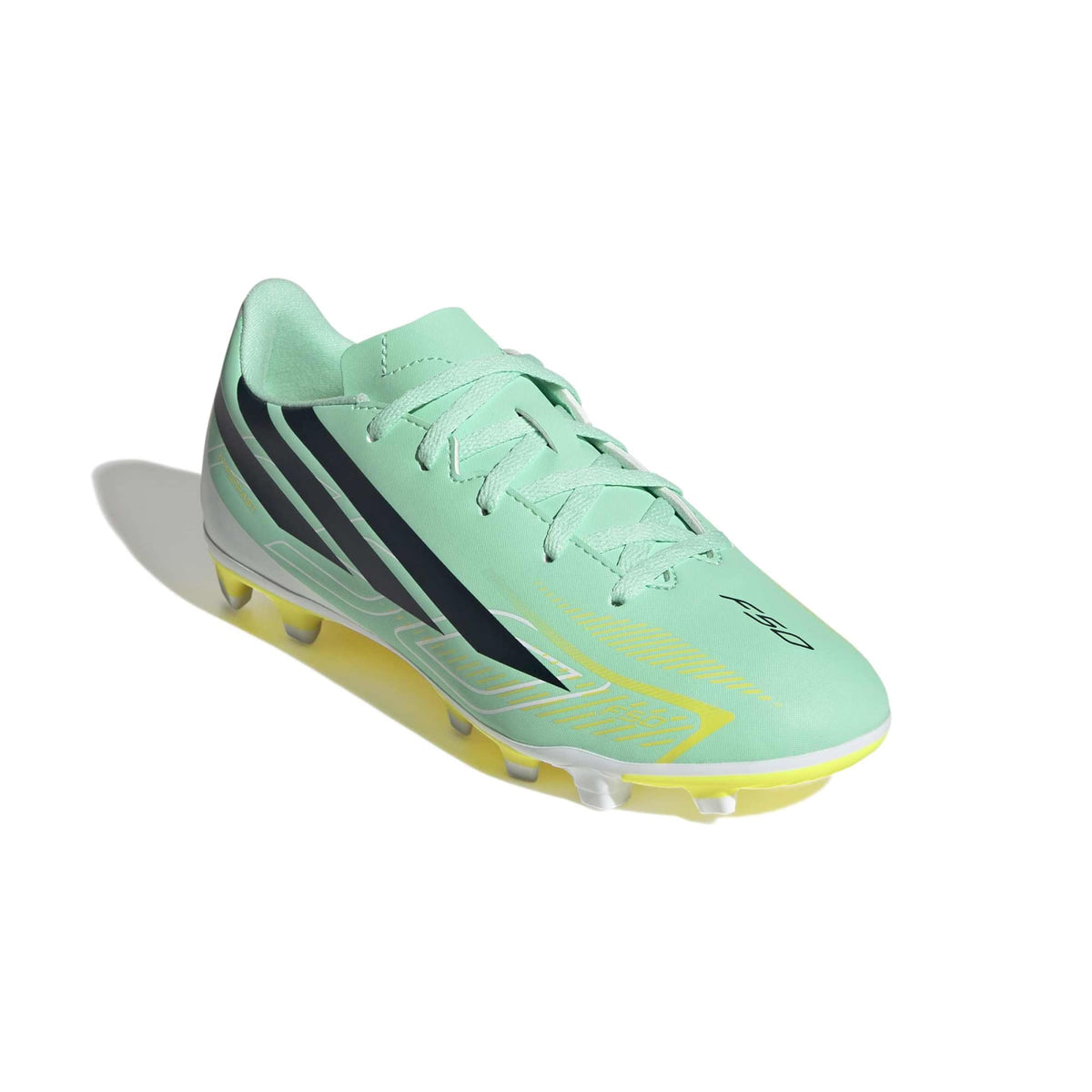 Adidas F50 Hyperfast Club Firm Ground Football Junior Football Boots Pulse Mint