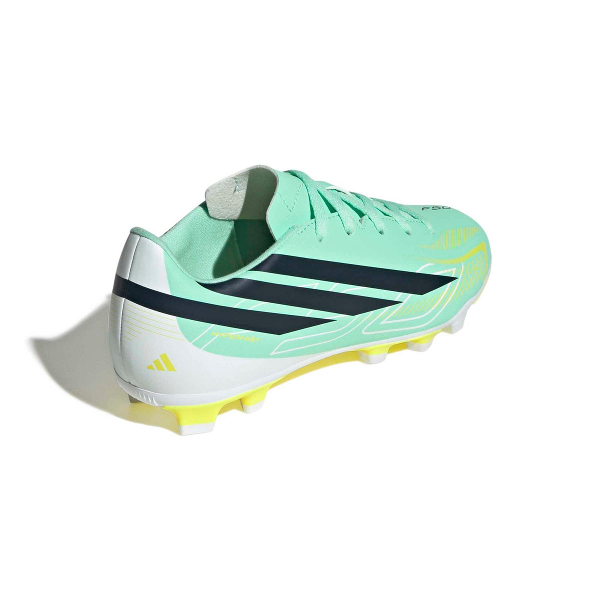 Adidas F50 Hyperfast Club Firm Ground Football Junior Football Boots Pulse Mint