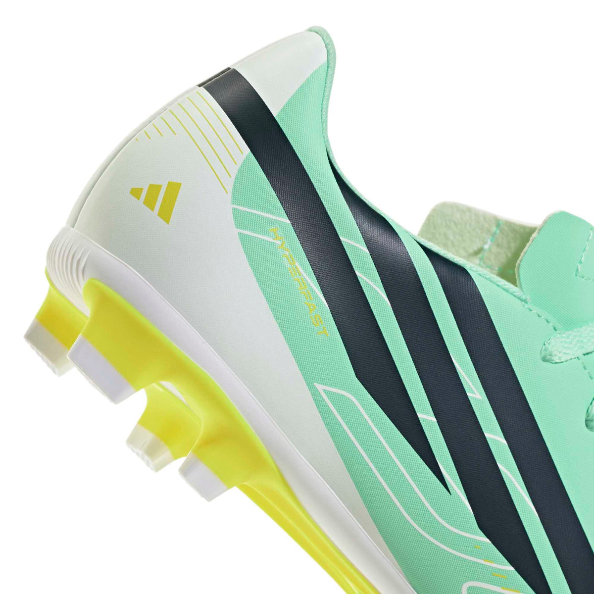 Adidas F50 Hyperfast Club Firm Ground Football Junior Football Boots Pulse Mint