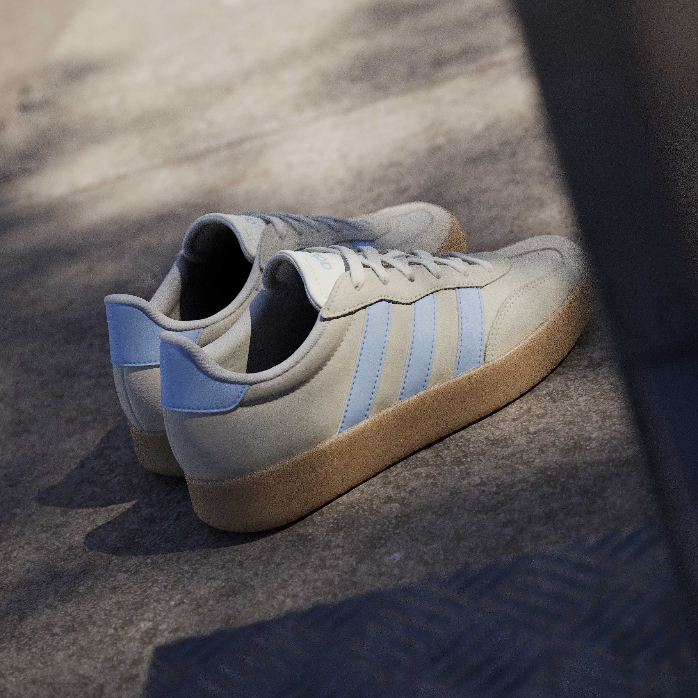 Adidas Barreda Women's Trainer Shoes Cream Blue