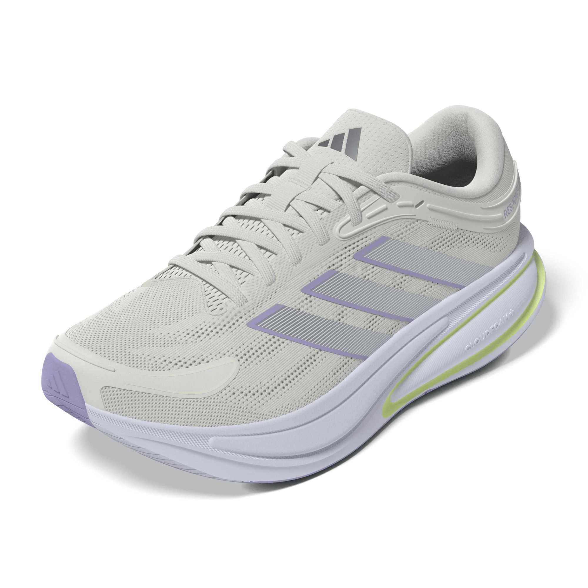 Adidas Response 2 Women's Running Shoes White Purple