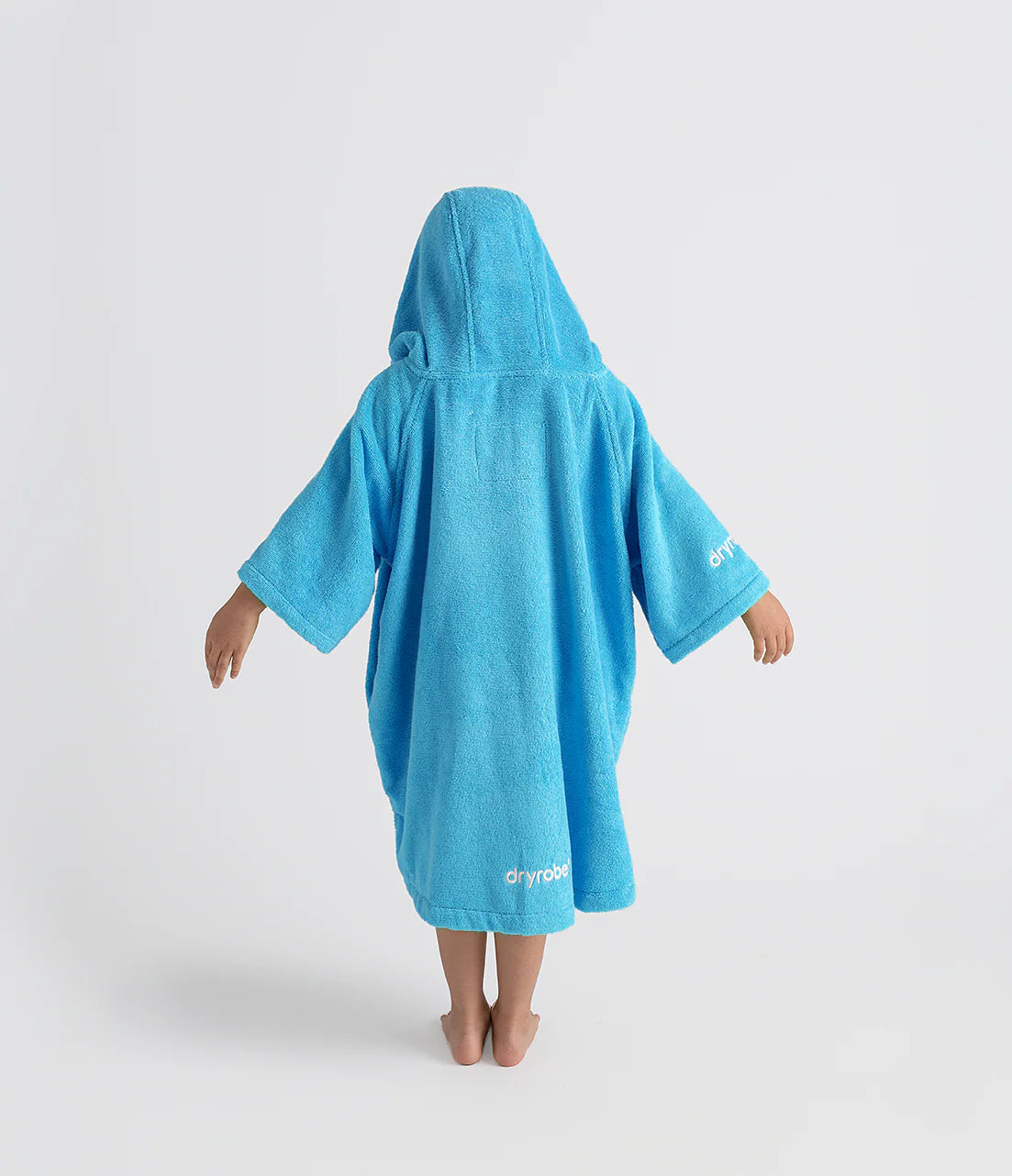 Dryrobe Organic Towel Changing Robe Kids Blue